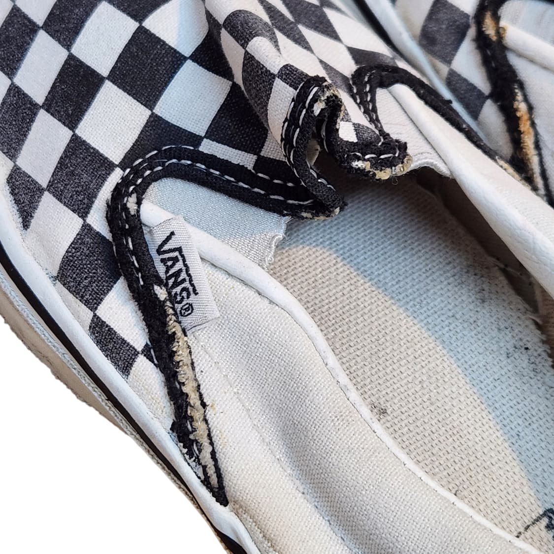290)90's 빈티지 반스 체커보드 상품이미지7