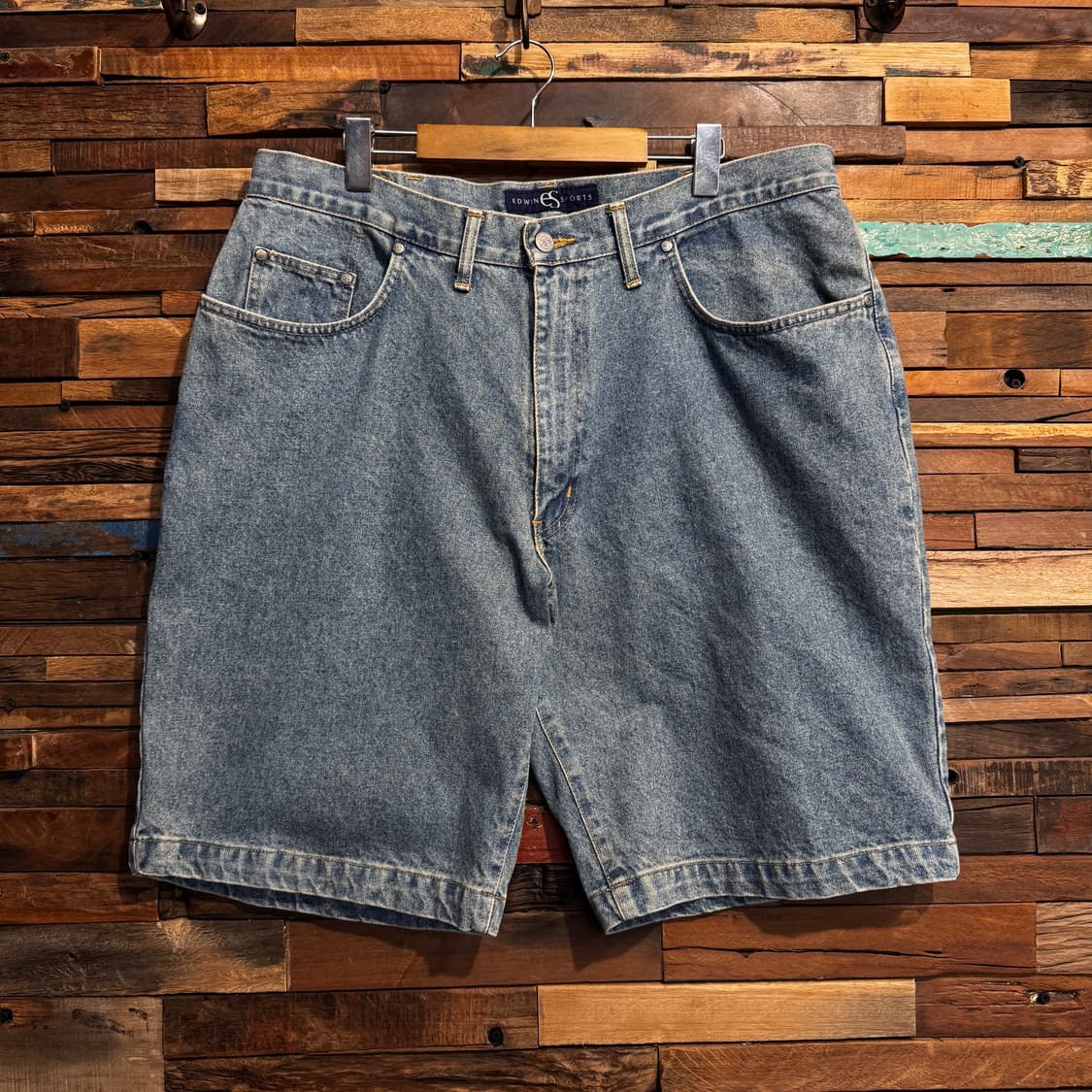 90s Edwin Sports Denim Shorts 상품이미지1