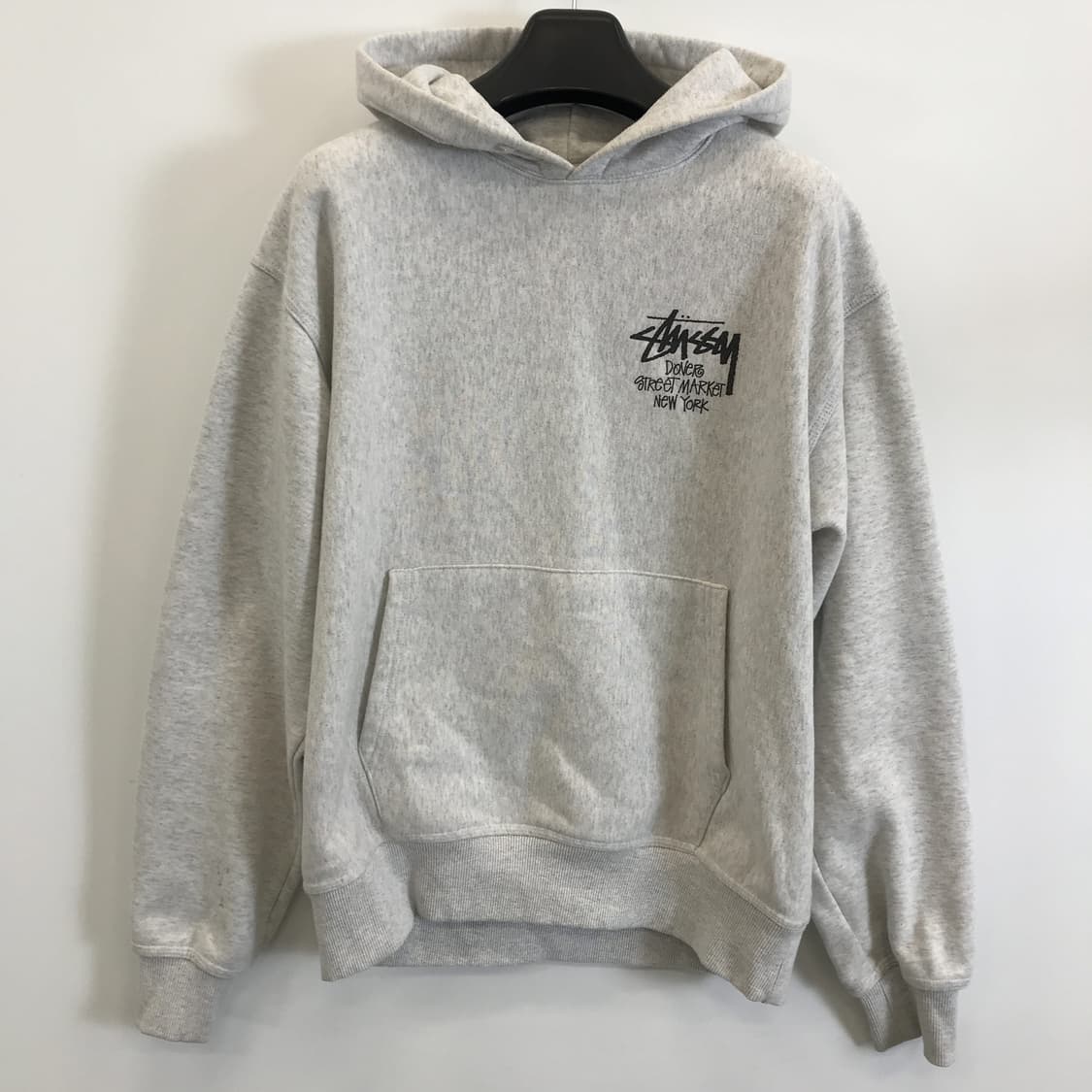 스투시 도버스트릿마켓 뉴욕 후드 애쉬헤더 [M] 상품이미지1