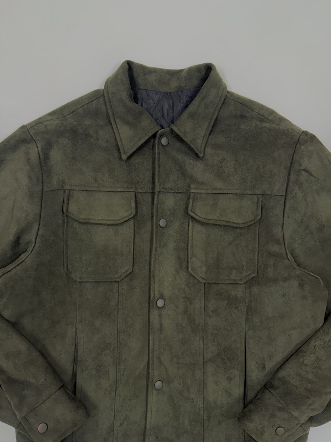 Monocle 스웨이드 투포켓 자켓 상품이미지2