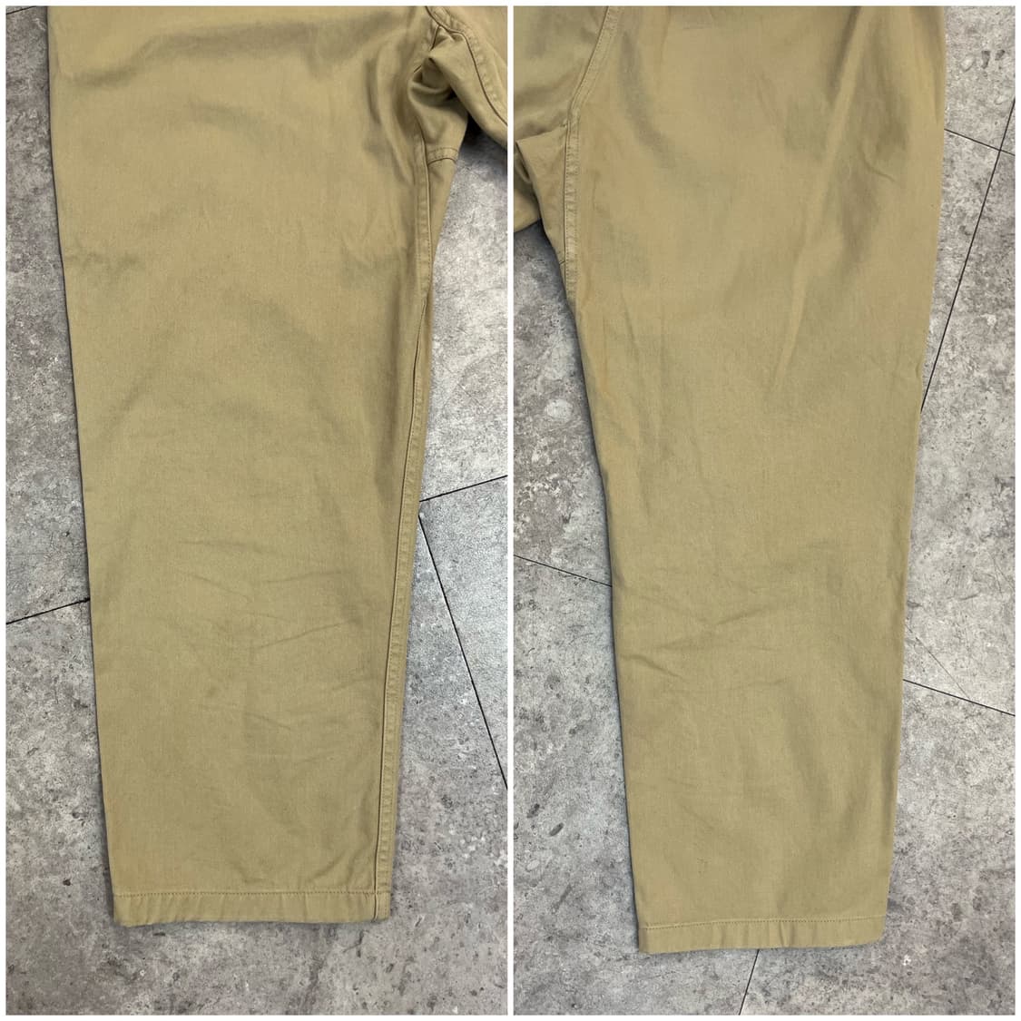 그라미치 테이퍼드 팬츠 베이지 M #csz3751 상품이미지9