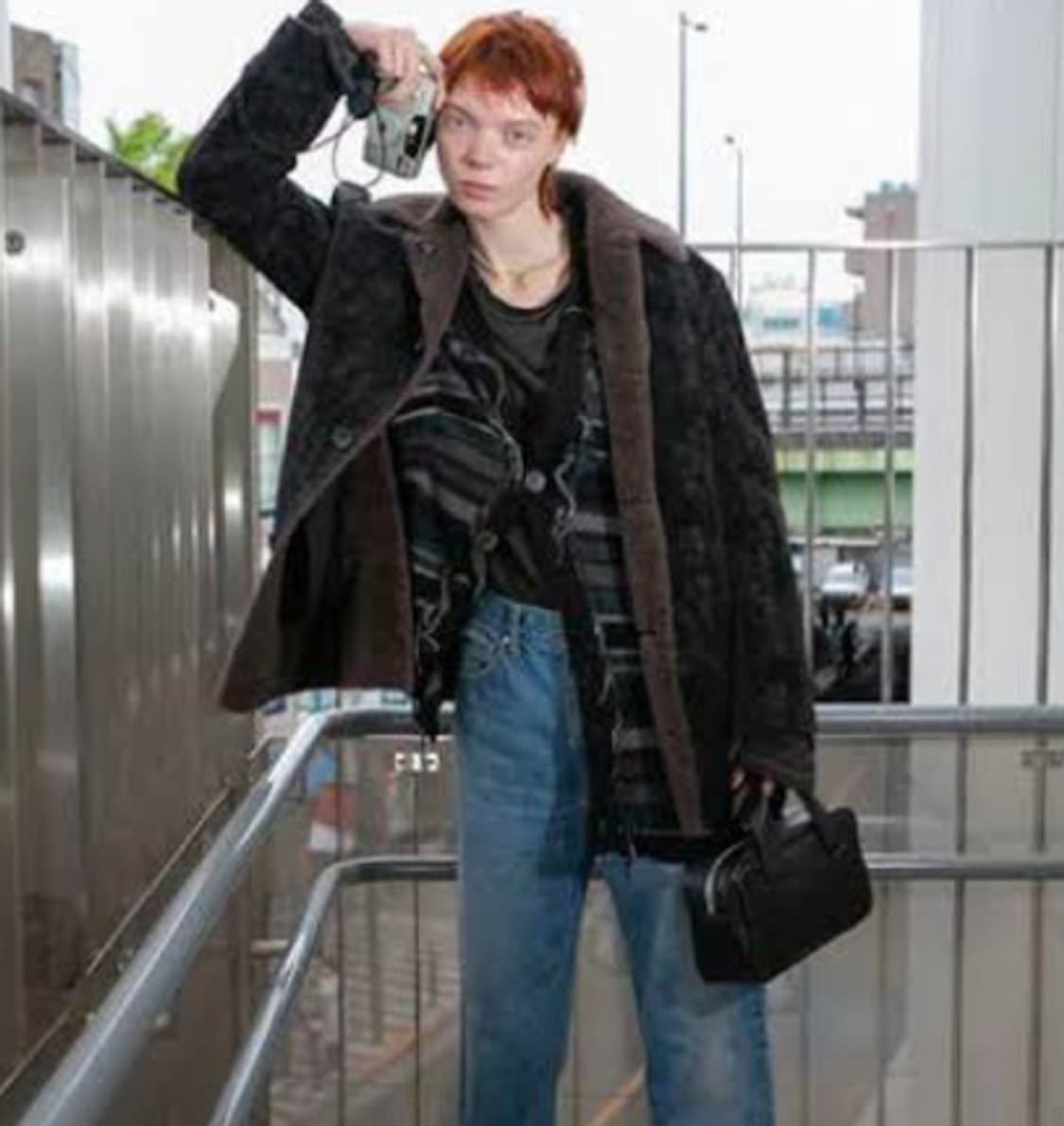 F) PERVERZE 퍼버즈 리버서블 무통 자켓 무스탕 상품이미지9