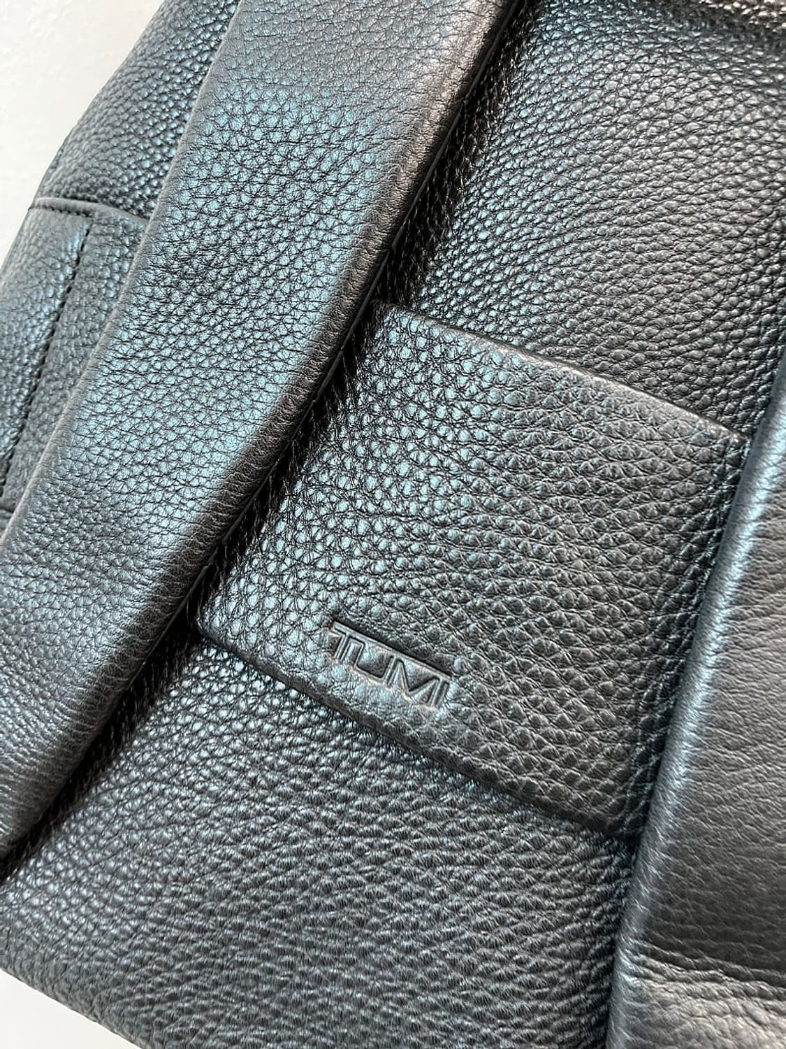 투미 블랙 가죽 백팩  상품이미지9