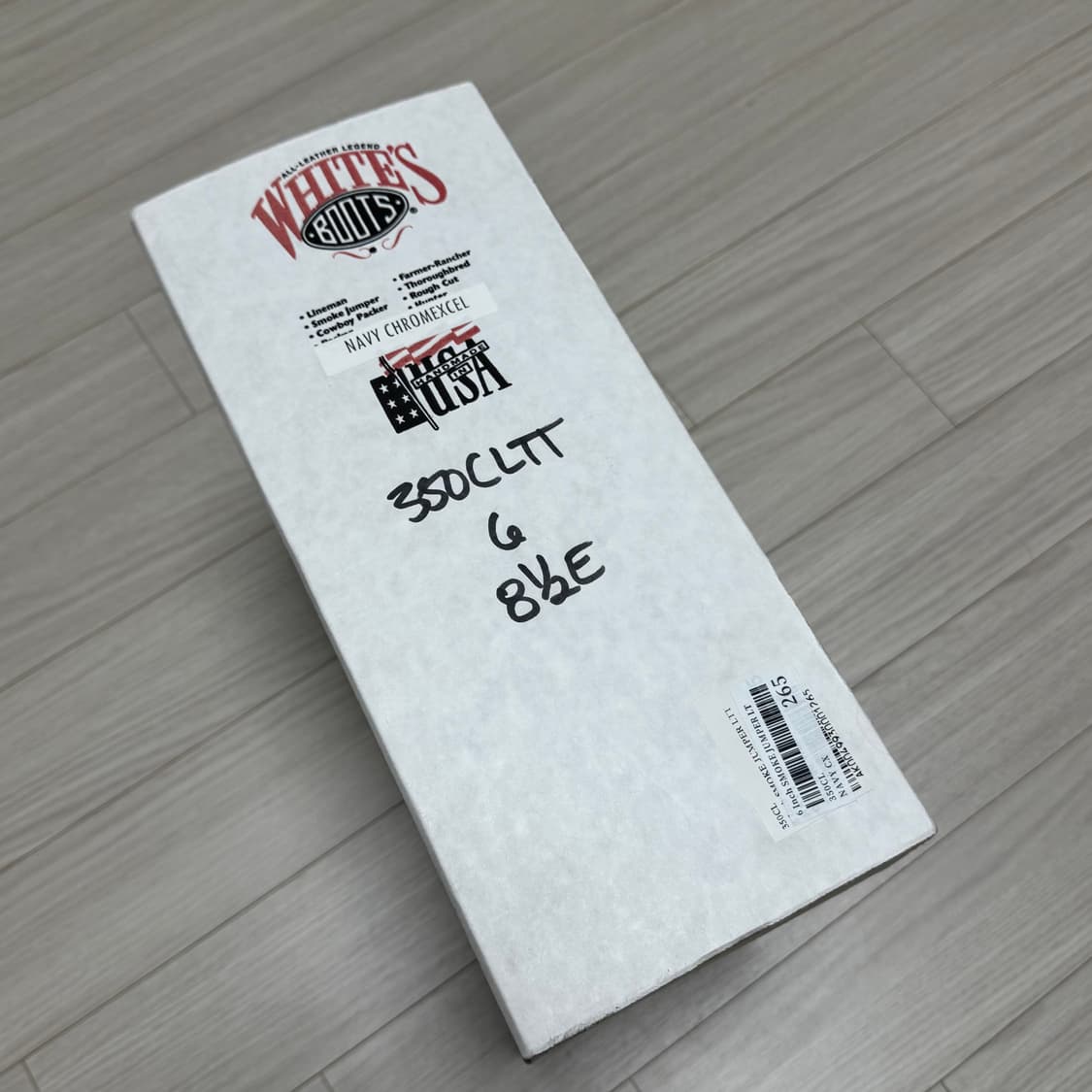 화이츠부츠 스모크점퍼 네이비 크롬악셀 8.5E 상품이미지3