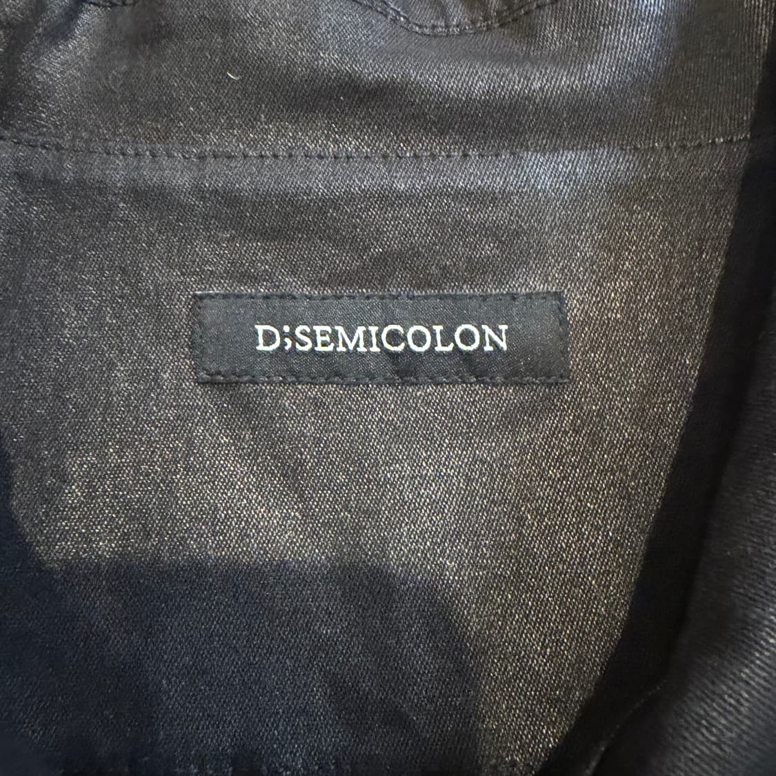 DSEMICOLON 라인 디테일 데님 자 상품이미지4