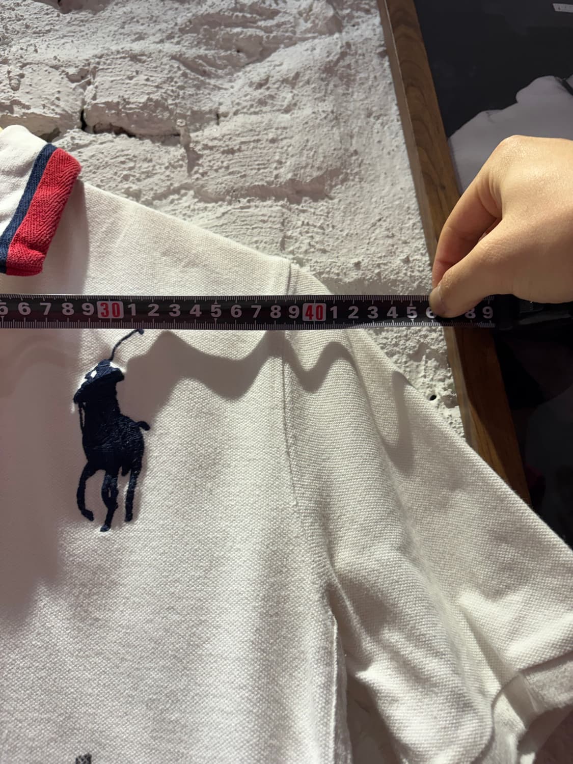 폴로 빅포니 USA 성조기 커스텀 반팔 카라 티셔츠 상품이미지8