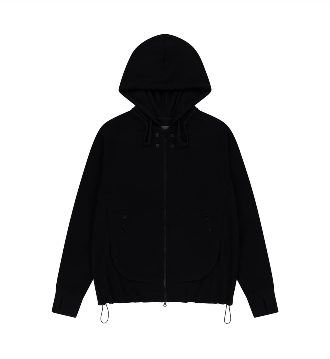 산산기어 집업 CIRCUIT ZIP-UP HOODIE [BLACK] 상품이미지2
