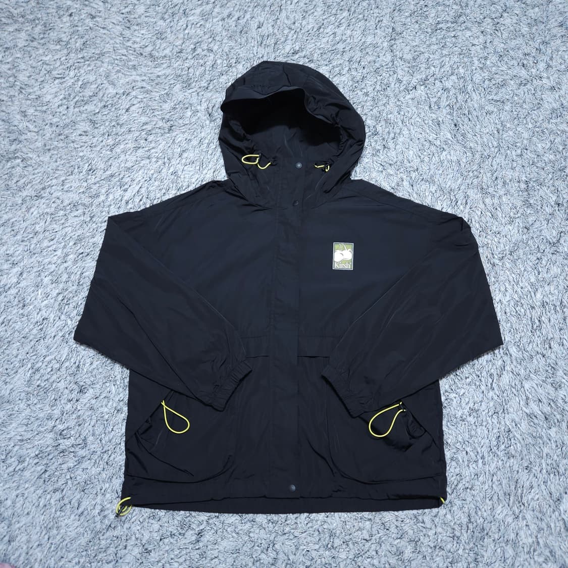 키르시) 1 여자 오버핏 우븐후드집업 우븐점퍼 / 왕눈이샵 상품이미지1