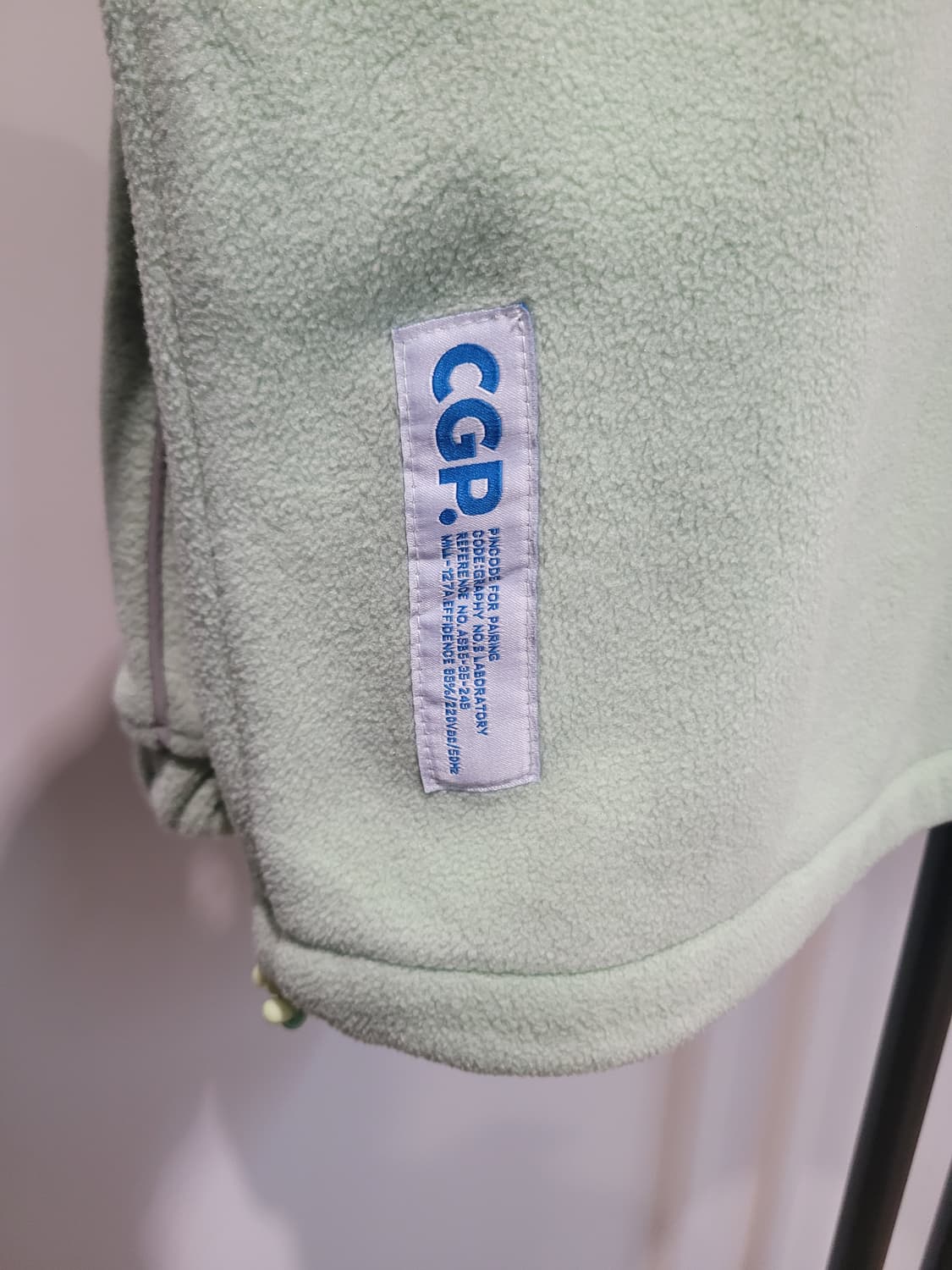 코드그라피 Codeography 오버사이즈 플리스 후드 집업 S 상품이미지7