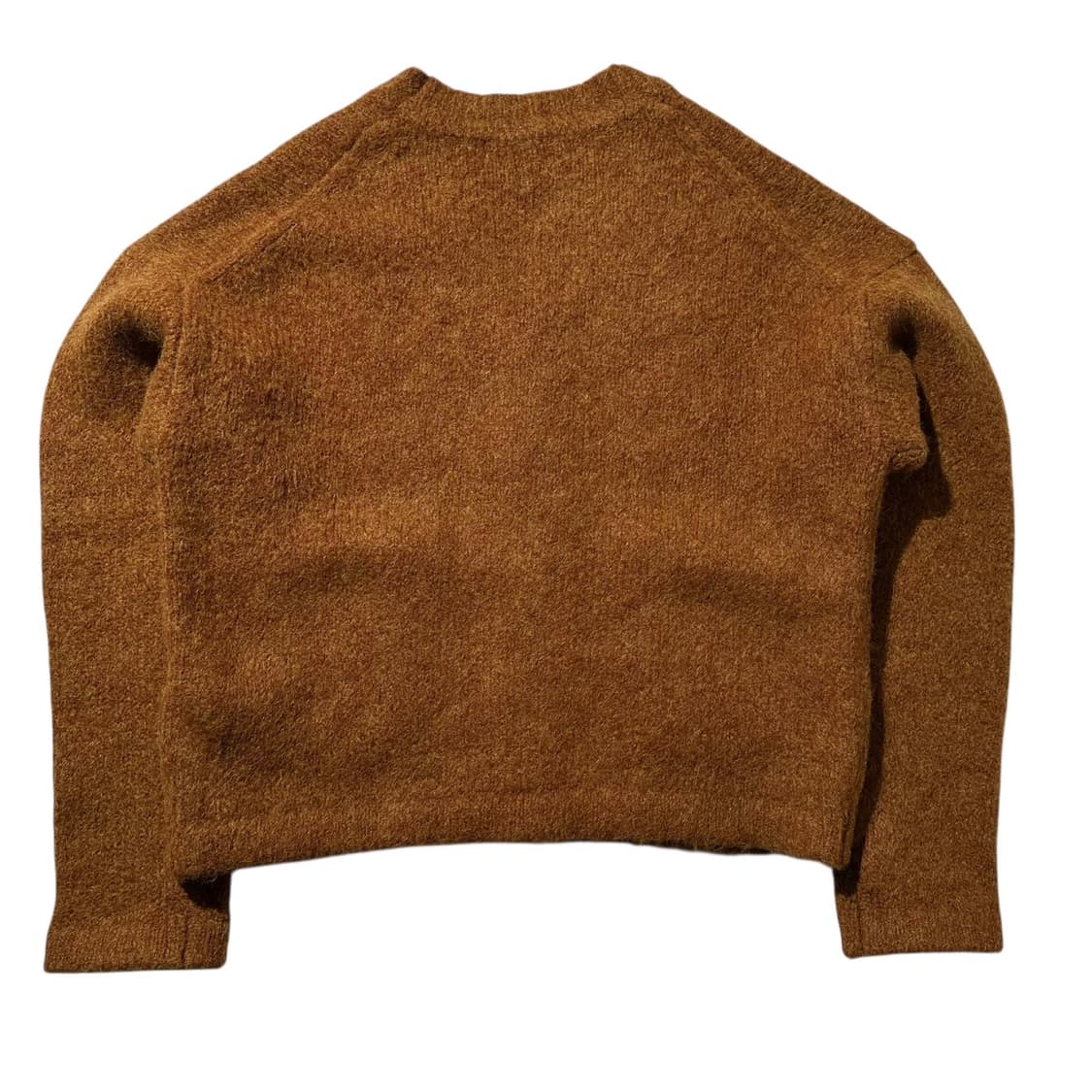 쿠어 헤어리 알파카 니트 가디건 상품이미지2