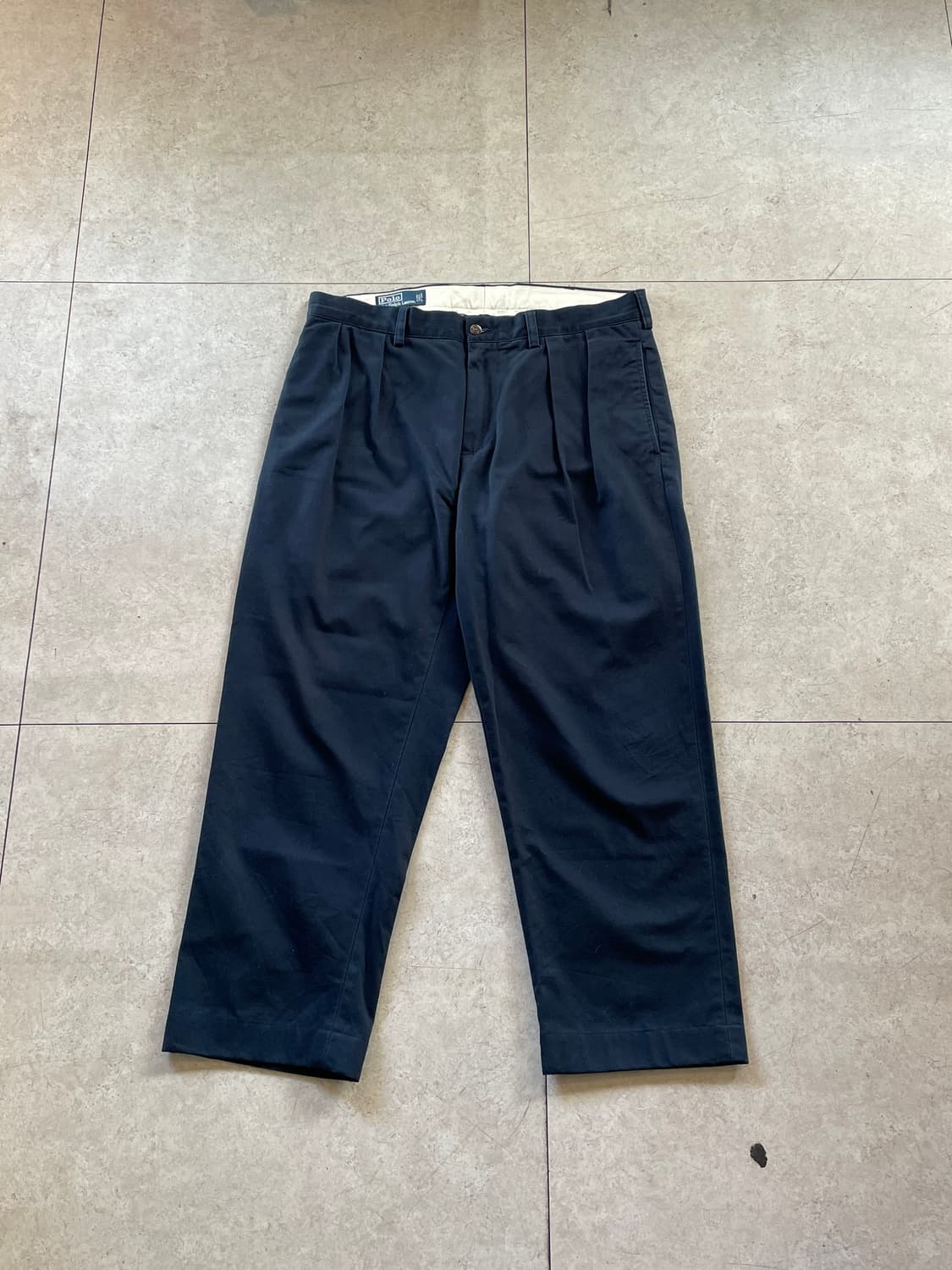 폴로 랄프로렌 네이비 코튼 팬츠바지 상품이미지6