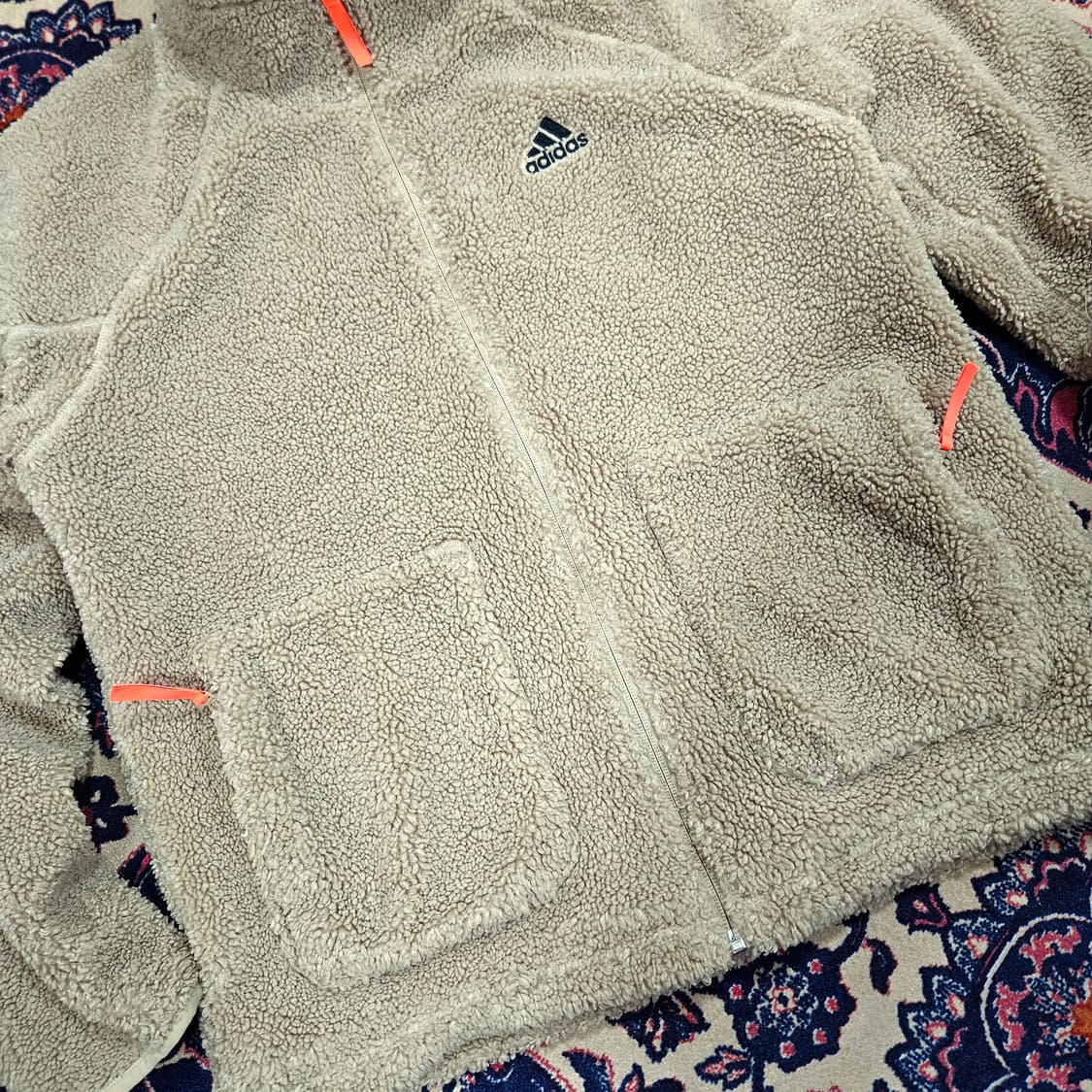 아디다스(Adidas) 쉐르파 집업 자켓 L size 상품이미지2
