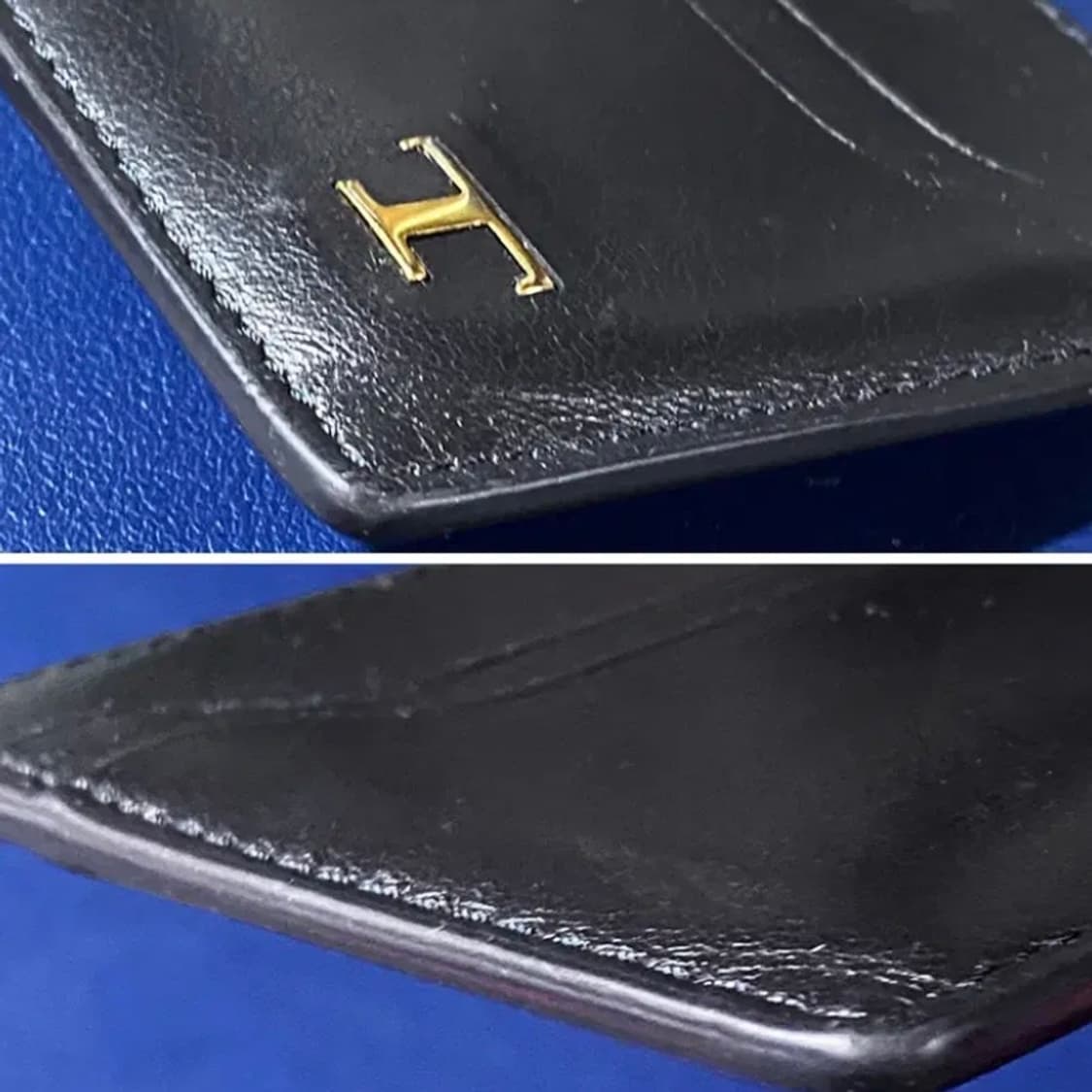 [정품] TOD'S 토즈 타임리스 금장 메탈플레이트 소가죽 카드지갑 상품이미지8