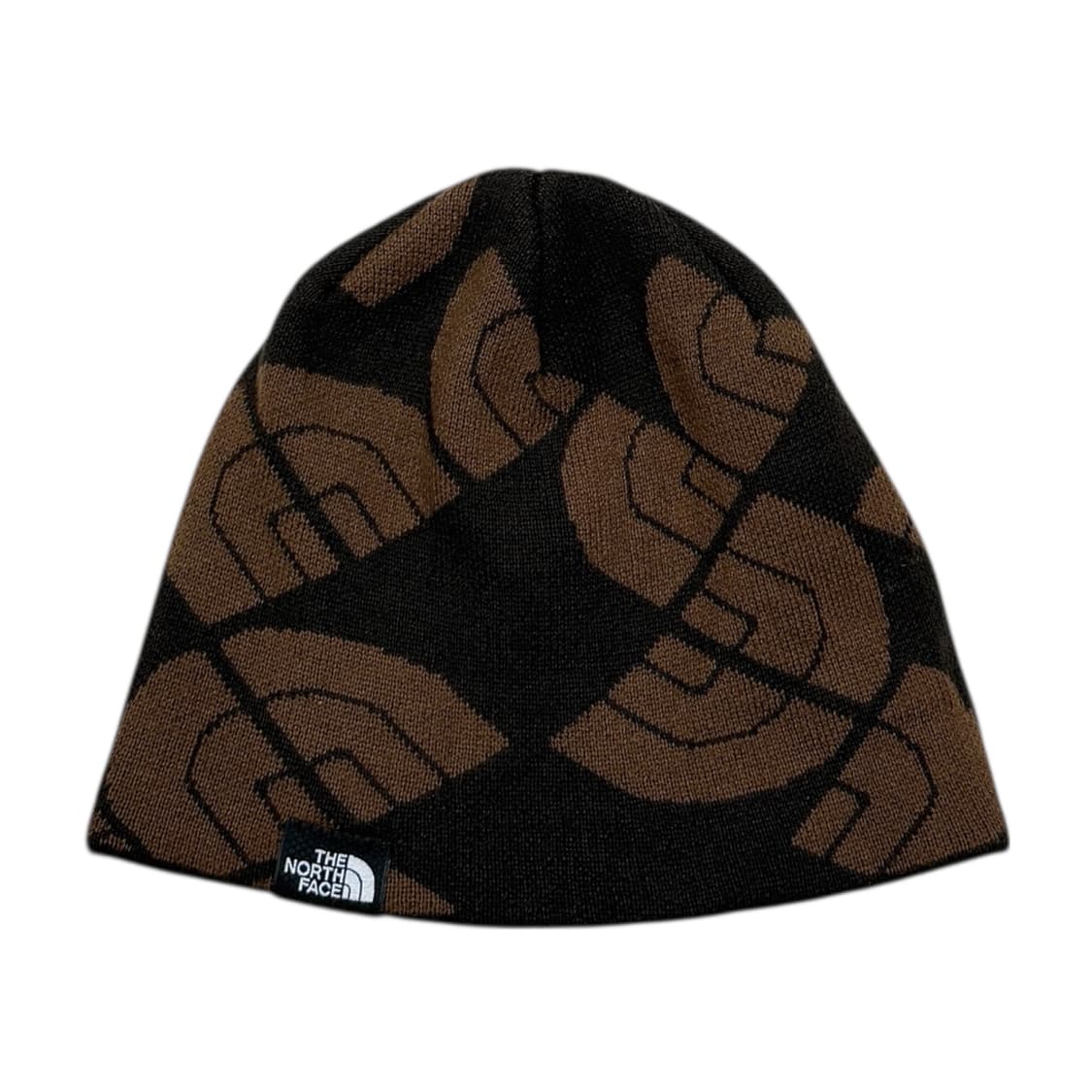 노스페이스 빈티지 브라운 아크릴 비니 모자 상품이미지1