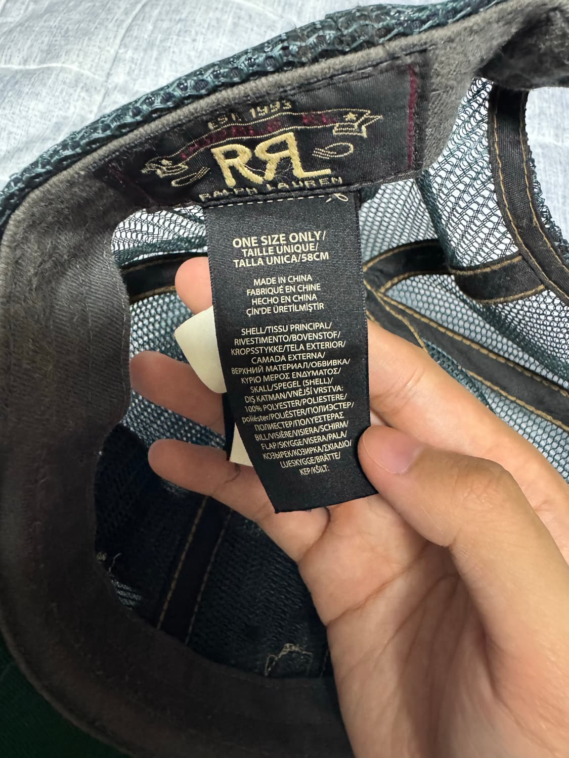 레어) RRL 월계수 메쉬캡 상품이미지2