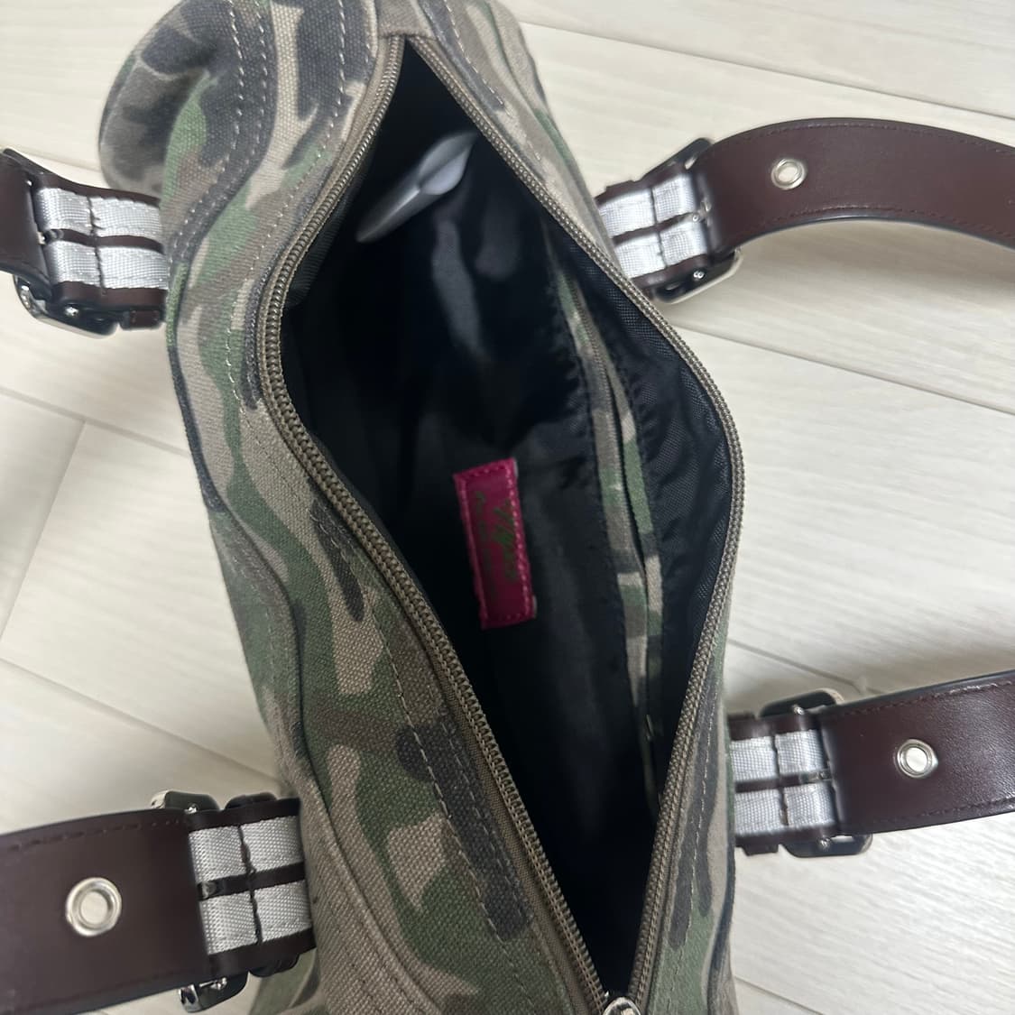 Nyxx 카모 가방 상품이미지3