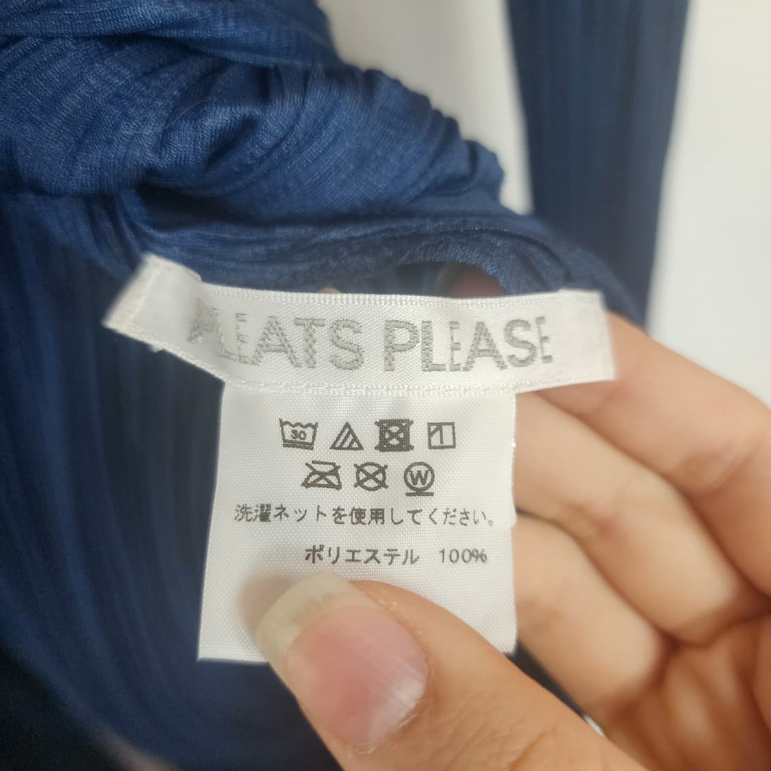 플리츠플리즈 롱 원피스 블루 상품이미지5