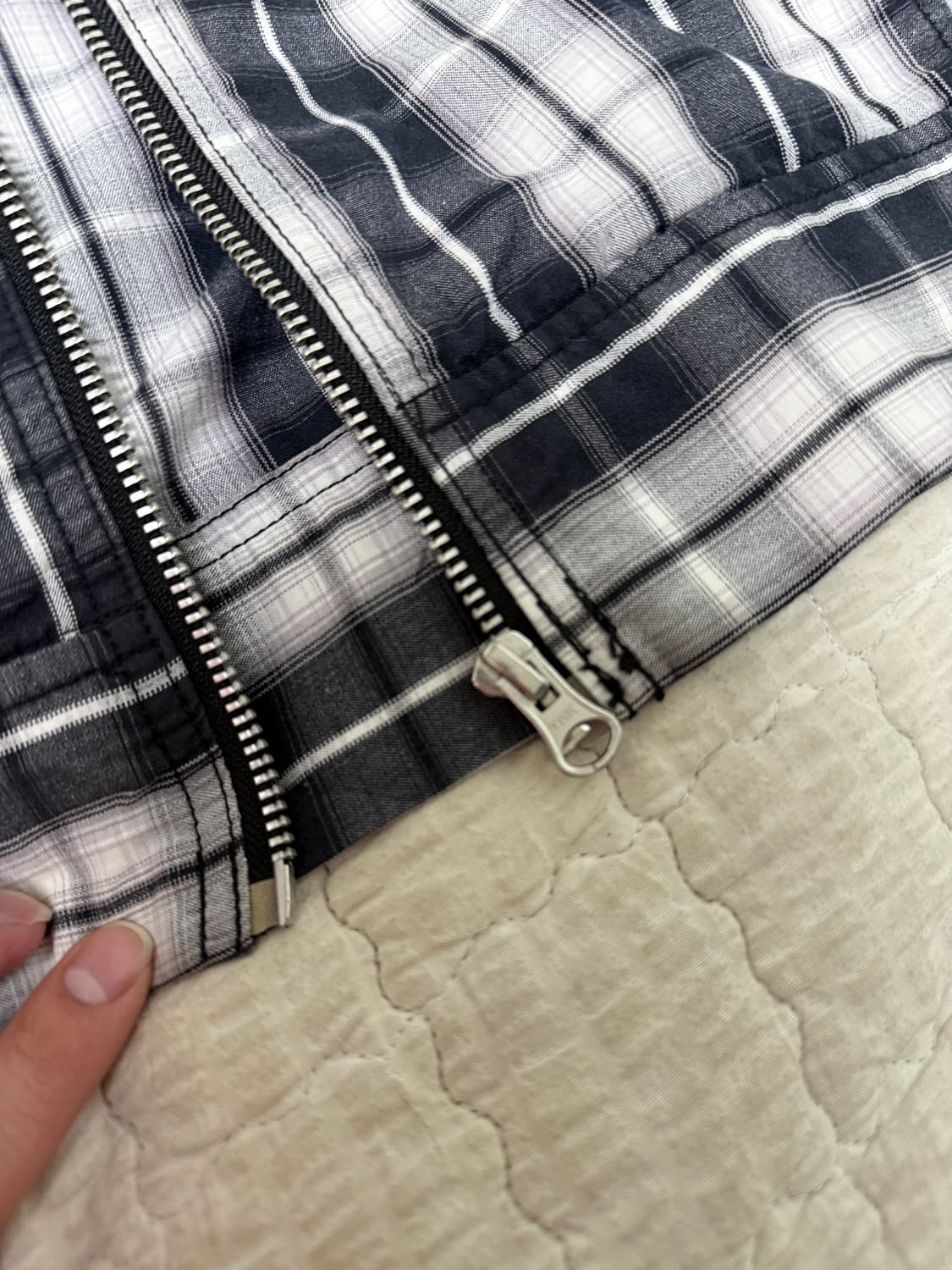 pazzo 체크 셔츠자켓 상품이미지7