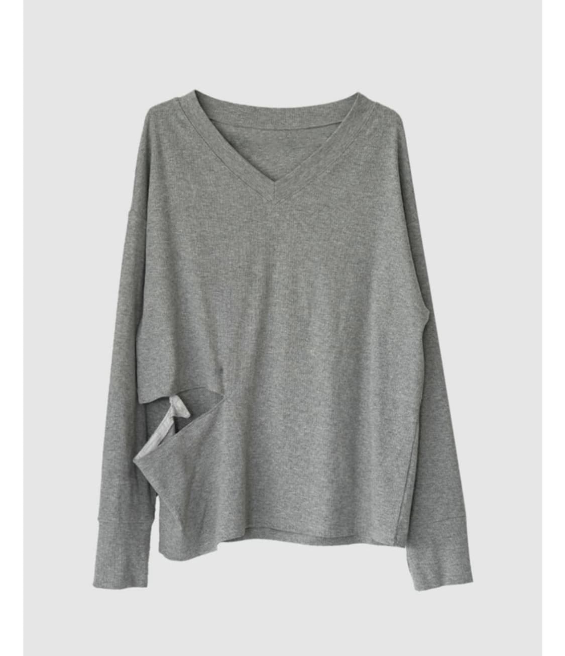 인앤양인하모니 웜업 탑 그레이 상품이미지3