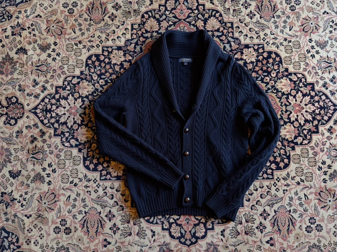 브룩스 브라더스 숄칼라 가디건 100 상품이미지10