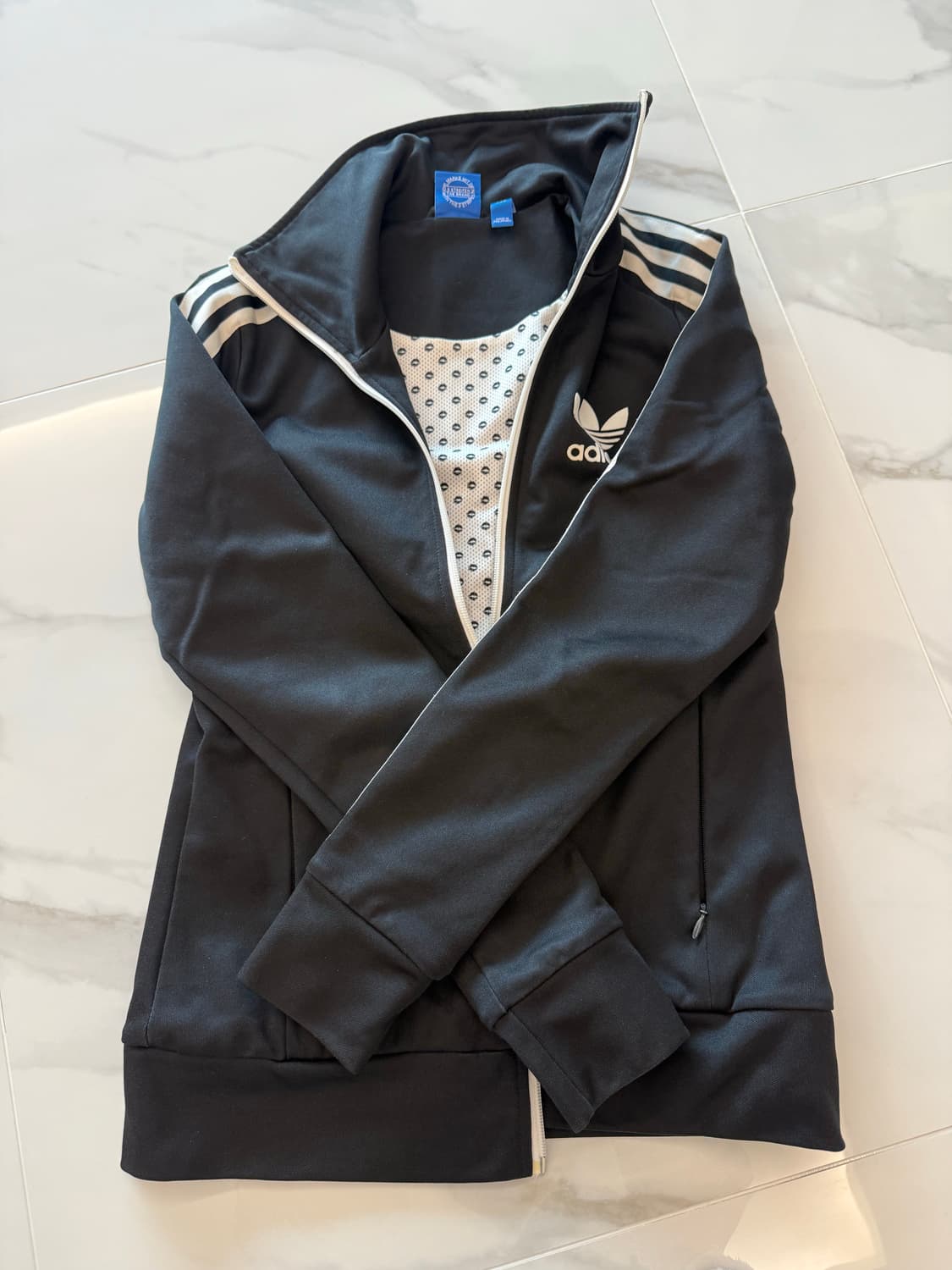 아디다스 져지 집업 블랙 95 상품이미지2