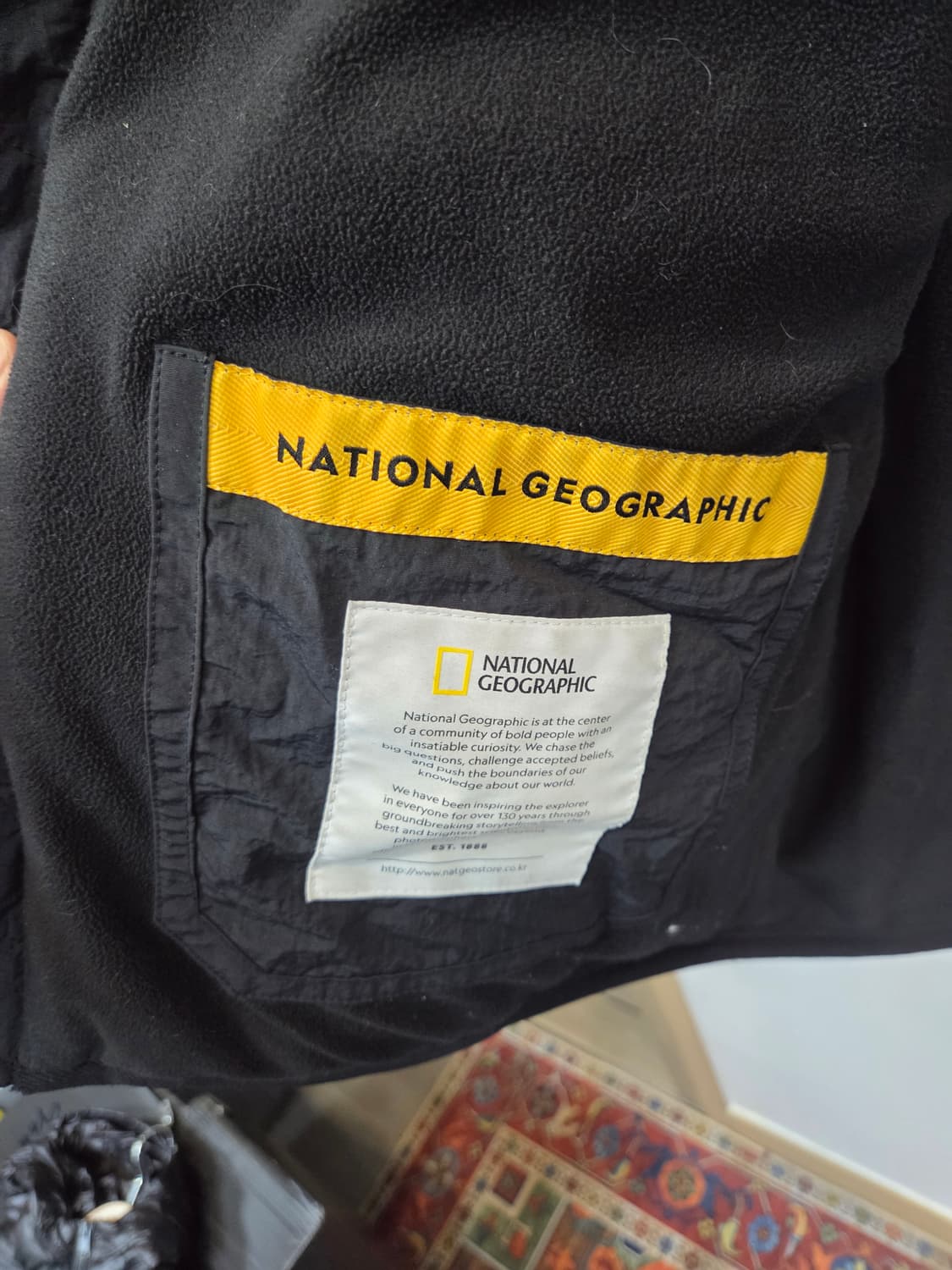 내셔널지오그래픽 뽀글이 플리스 후드자켓 xl 상품이미지4