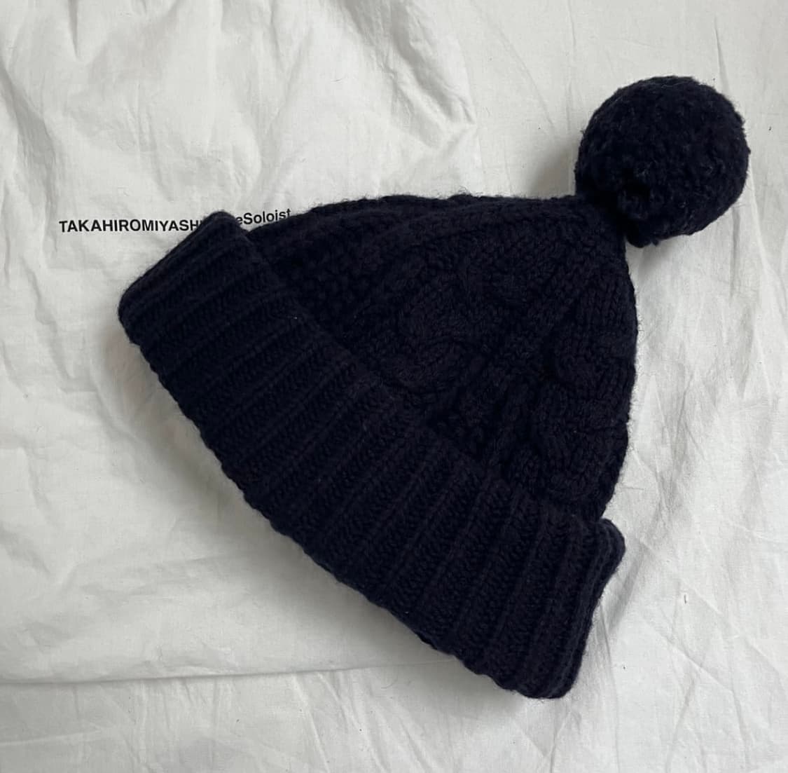 타카히로미야시타 더솔로이스트 방울 비니 상품이미지2
