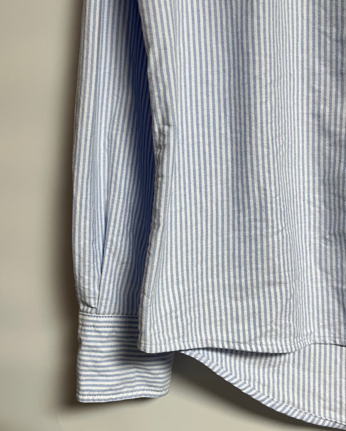 아미 스몰로고 하트 스트라이프 셔츠 남방 프리 상품이미지3