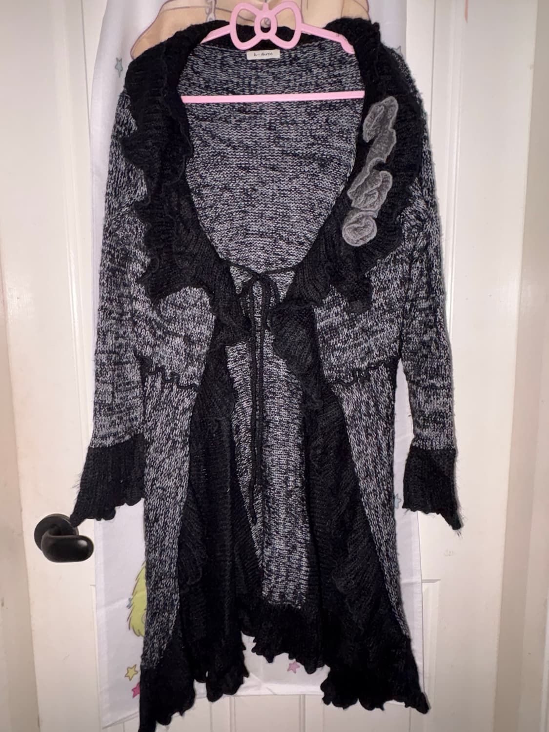 빈티지 페어리 그런지 모리 롱 가디건  상품이미지1