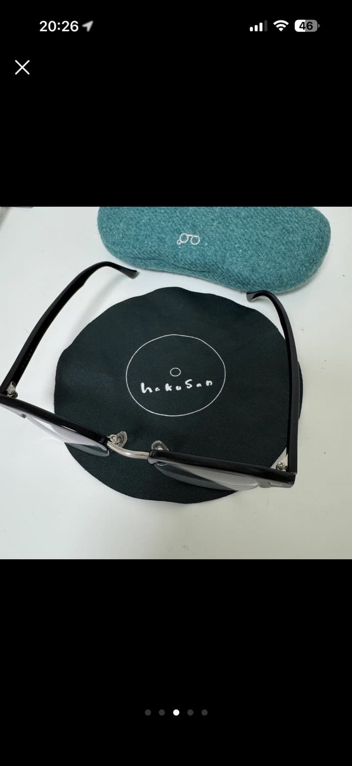 백산안경 린디브로우 하쿠산 안경 하금테 상품이미지3