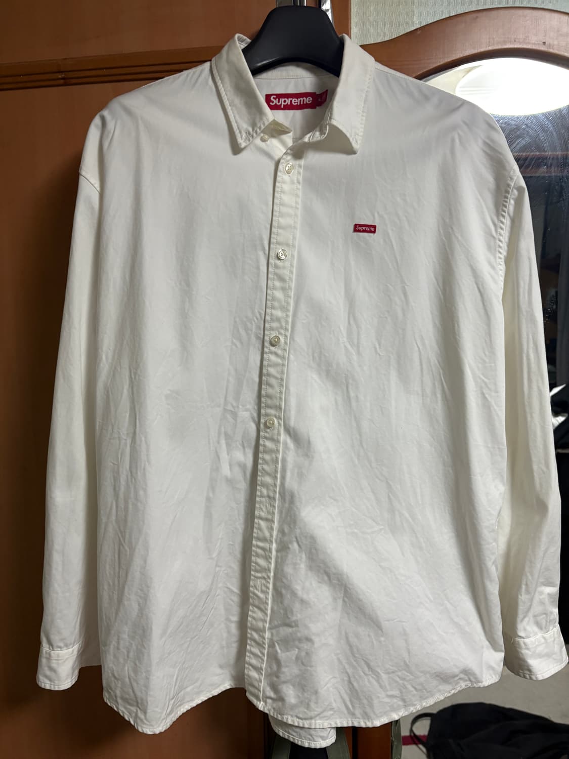 (xl)슈프림 스몰박스 셔츠 화이트 상품이미지1