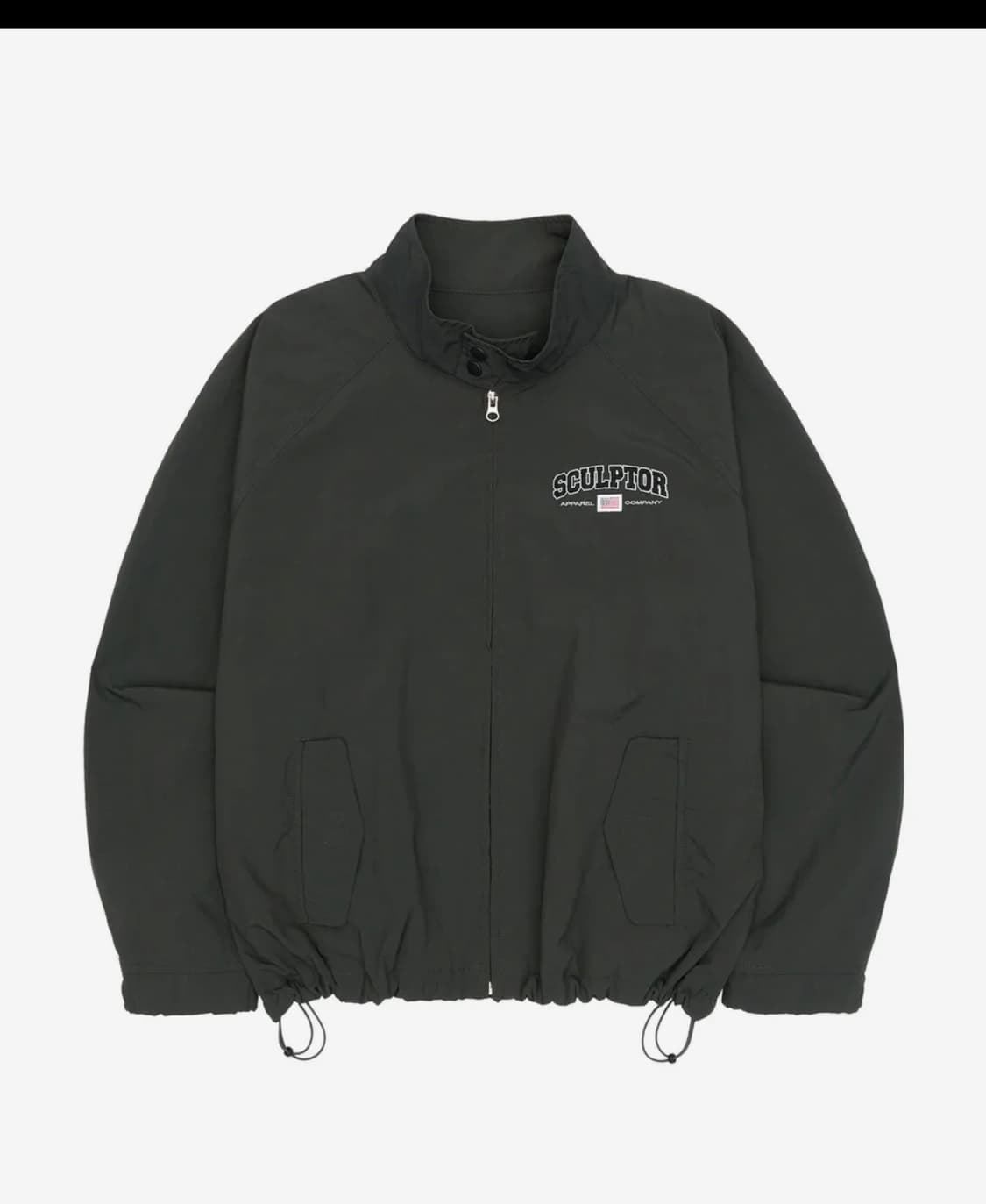 스컬프터 Button Wind Jacket Charcoal 상품이미지1