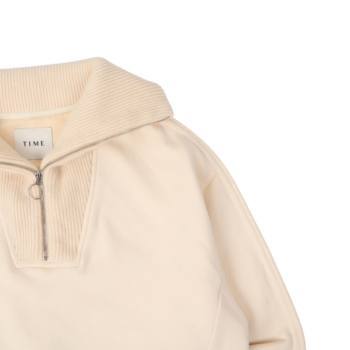 Time 타임 21년식 하프집업 코듀로이 스웻셔츠 상품이미지3