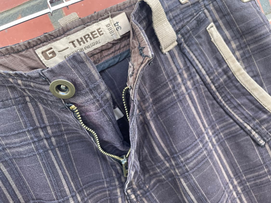 vintage checkered pants 상품이미지5