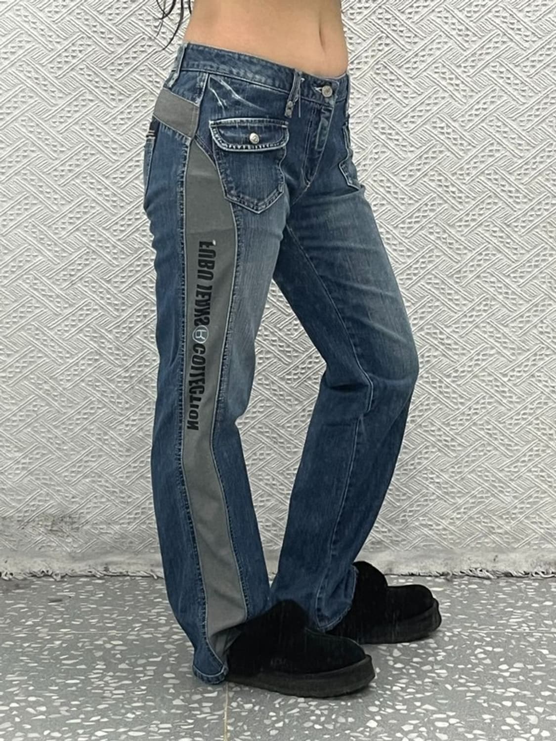 FUBU 올드스쿨  00'S 사이드 배색 청바지 29인치 C06672 상품이미지1