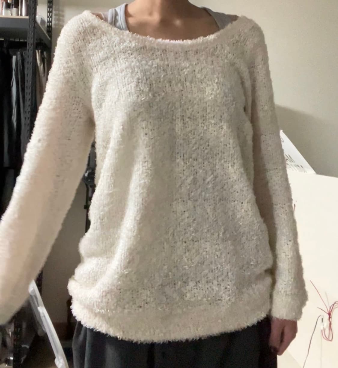 스트라이프 부클 롱슬리브 상품이미지2