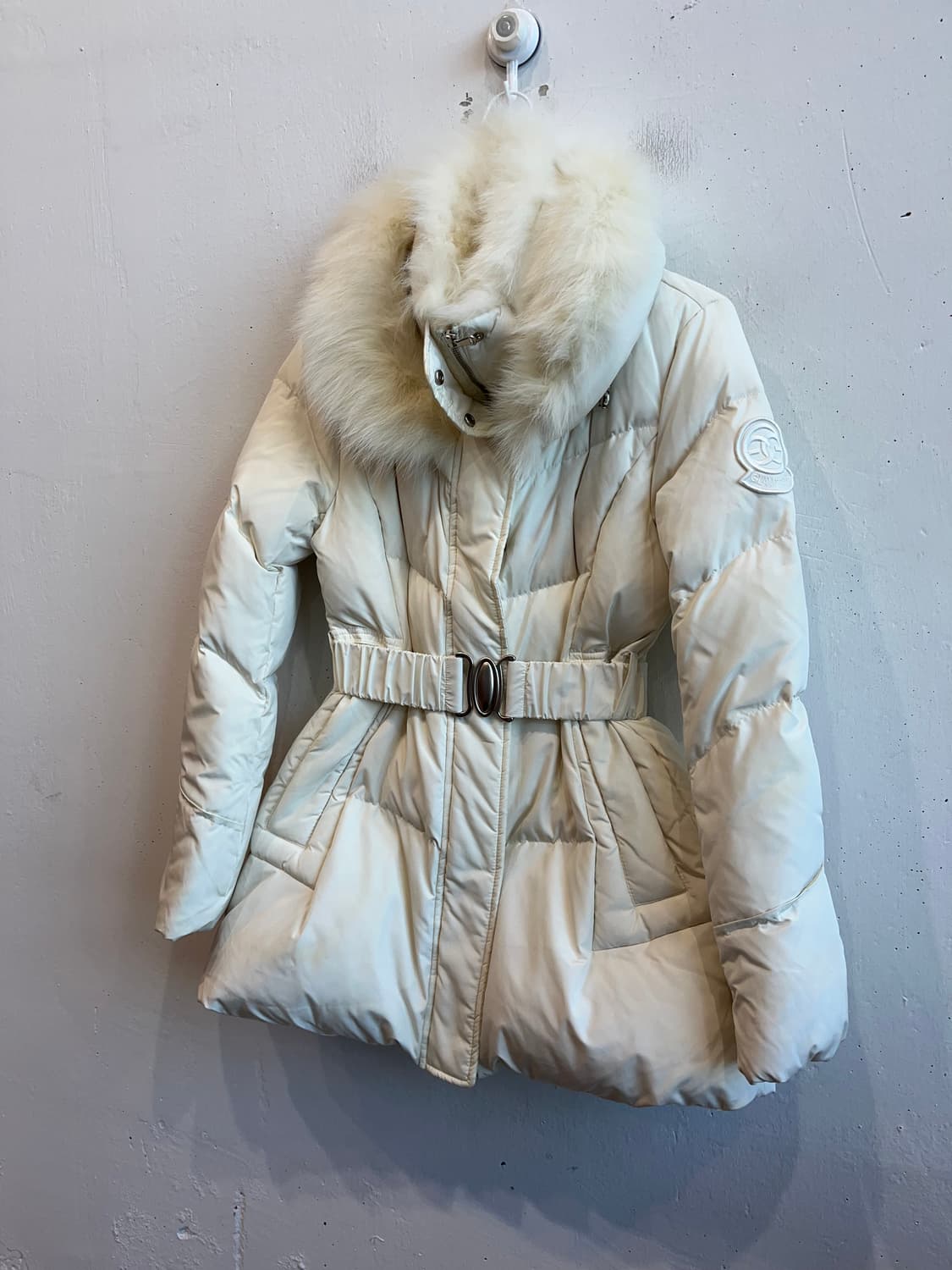 에고이스트 덕다운 벨티드 퍼 패딩  상품이미지1