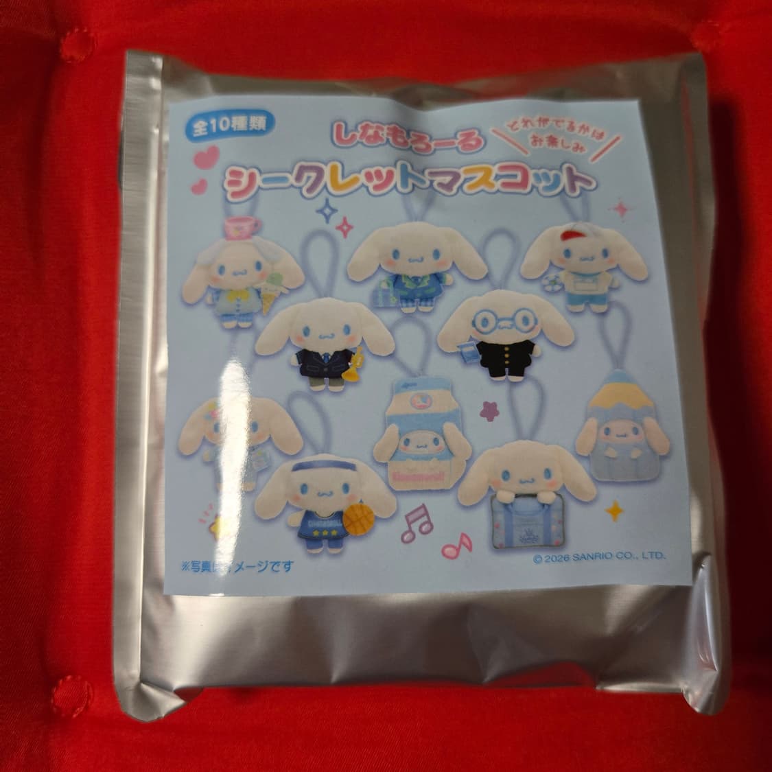 산리오 시나모롤 스쿨 컬렉션  시크릿  랜덤키링 상품이미지2