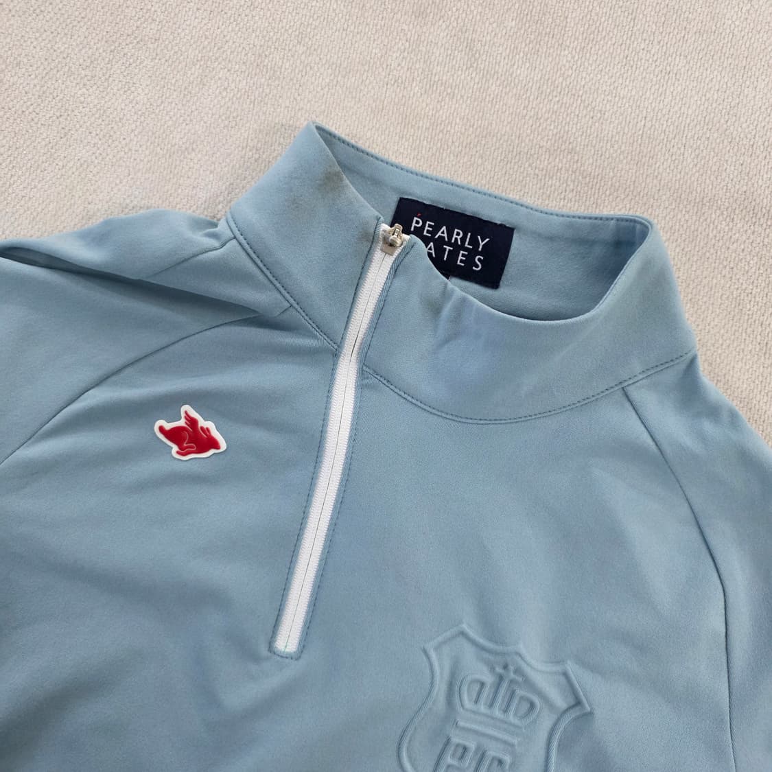 [0] 파리게이츠 골프 반집업 긴팔티 0127J 상품이미지2