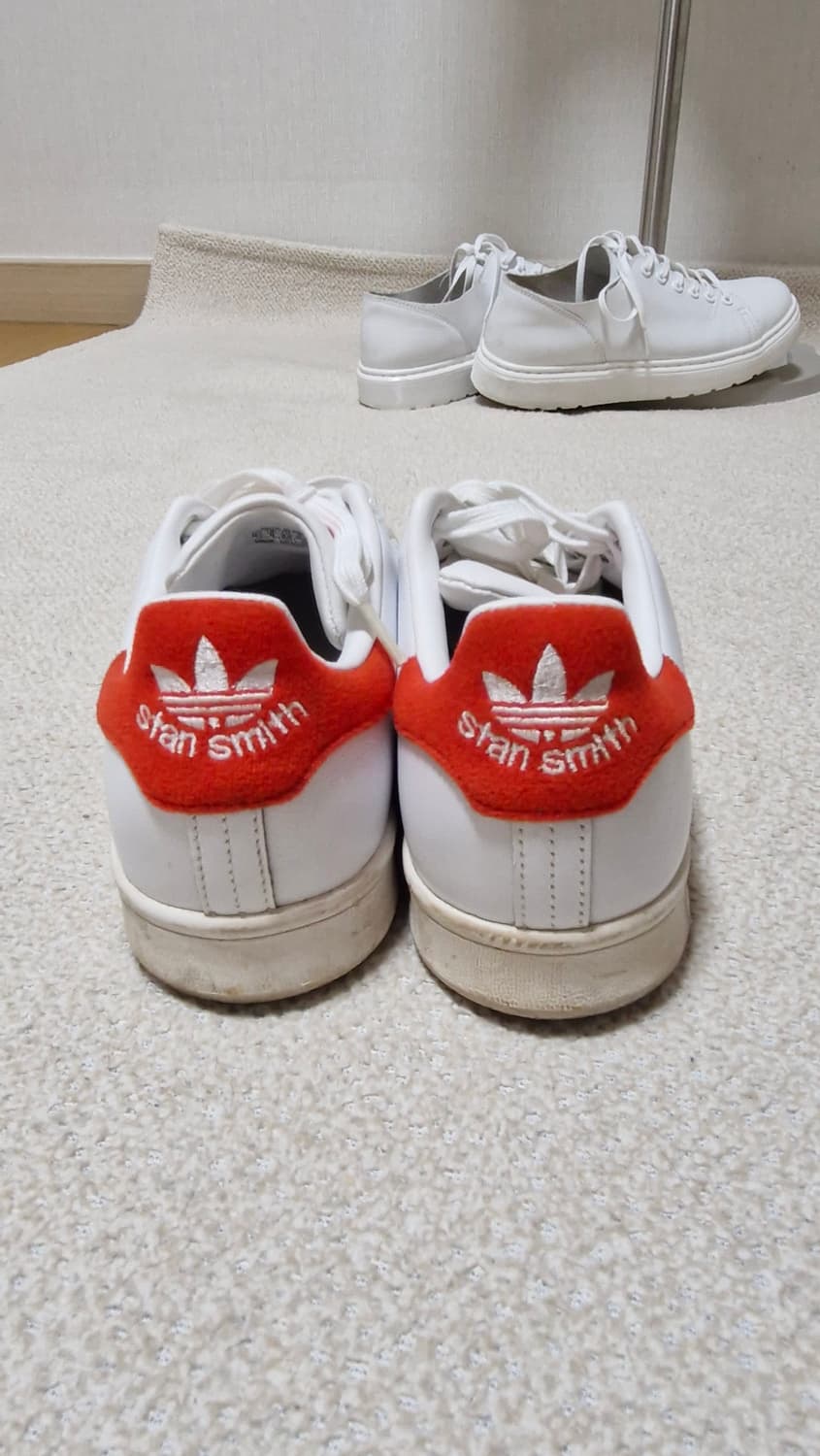 아디다스 스탠스미스 흰빨 운동화 265 상품이미지3