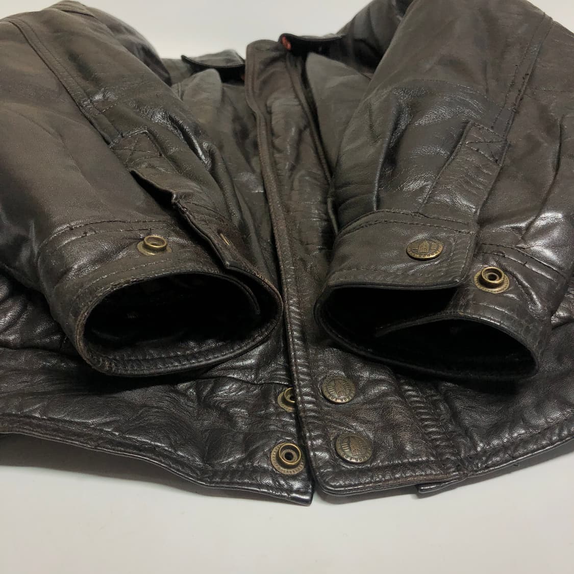 런던포그 소가죽 자켓 L 상품이미지7