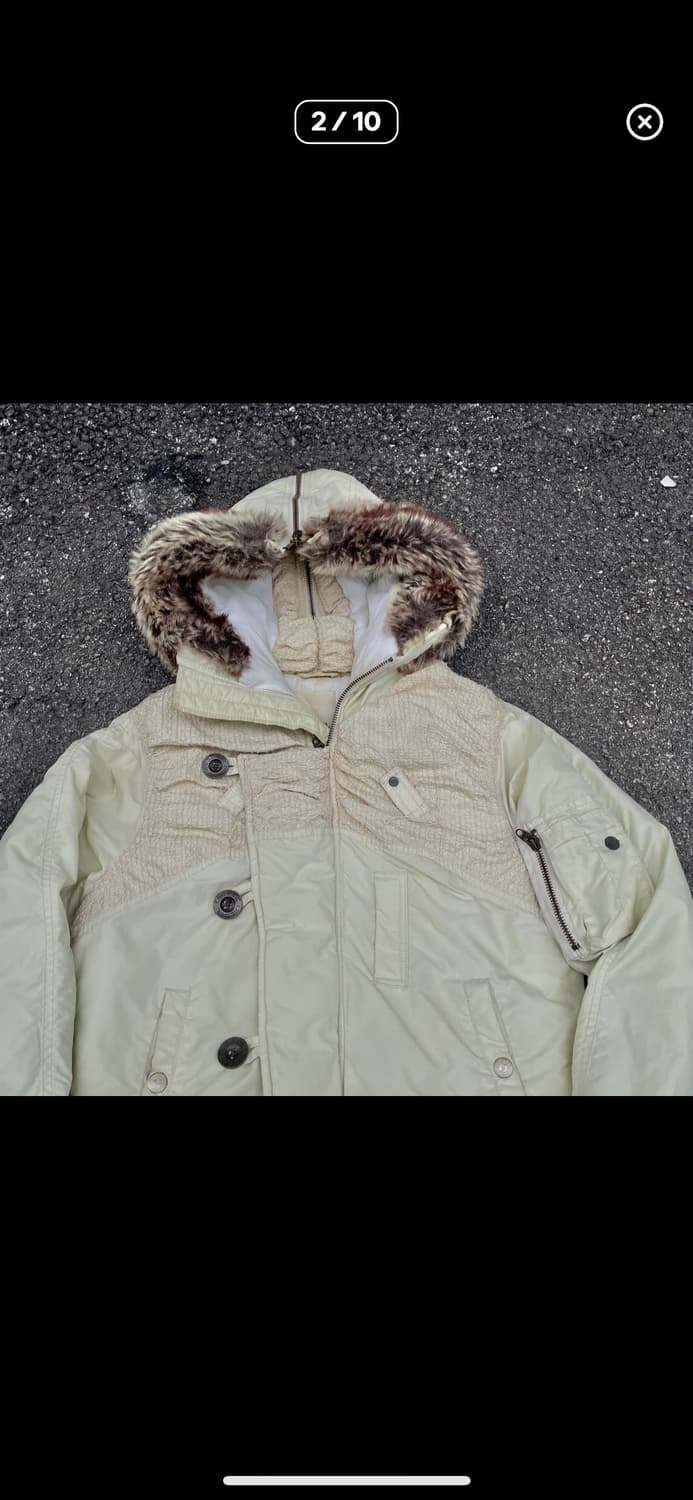 00s 디젤 울프죠 퍼자켓 y2k  상품이미지2