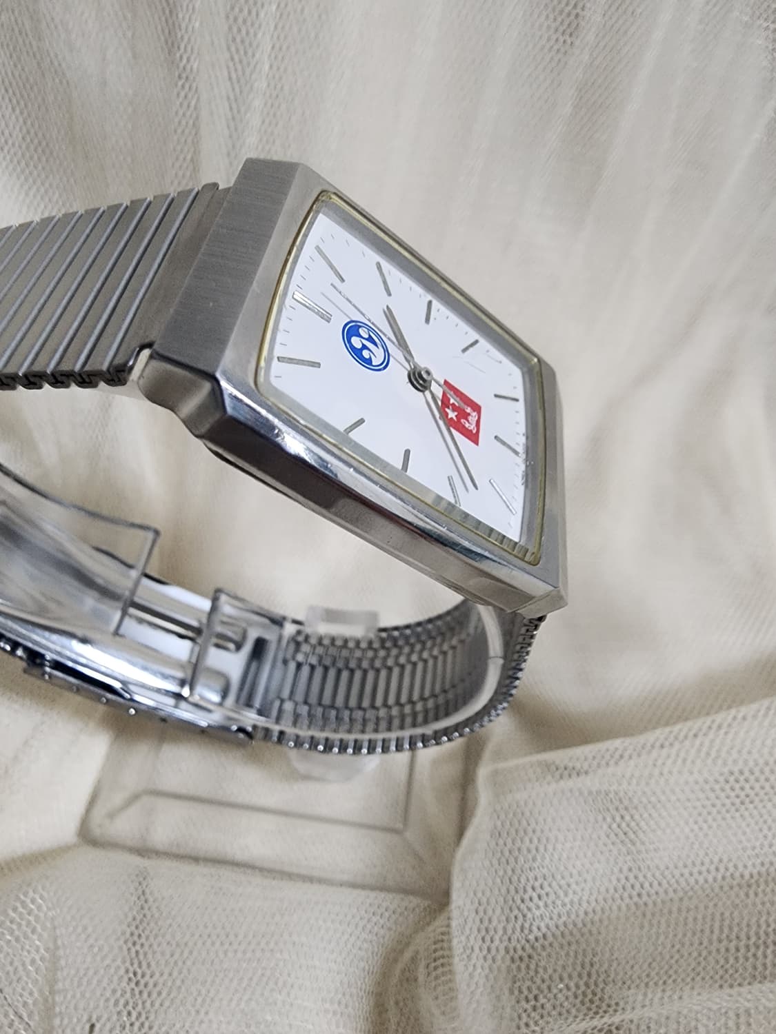 빈티지 삼성시계 사각메탈사단장 군대시계 상품이미지2