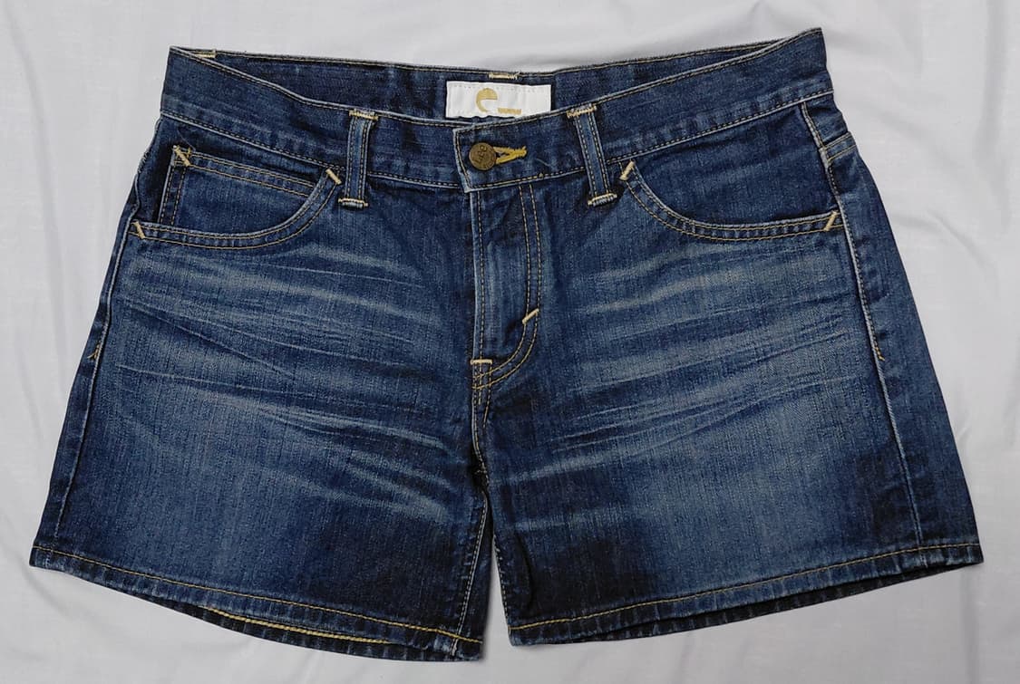 [J] Lee x E hyphen world gallery 데님 반바지 상품이미지1