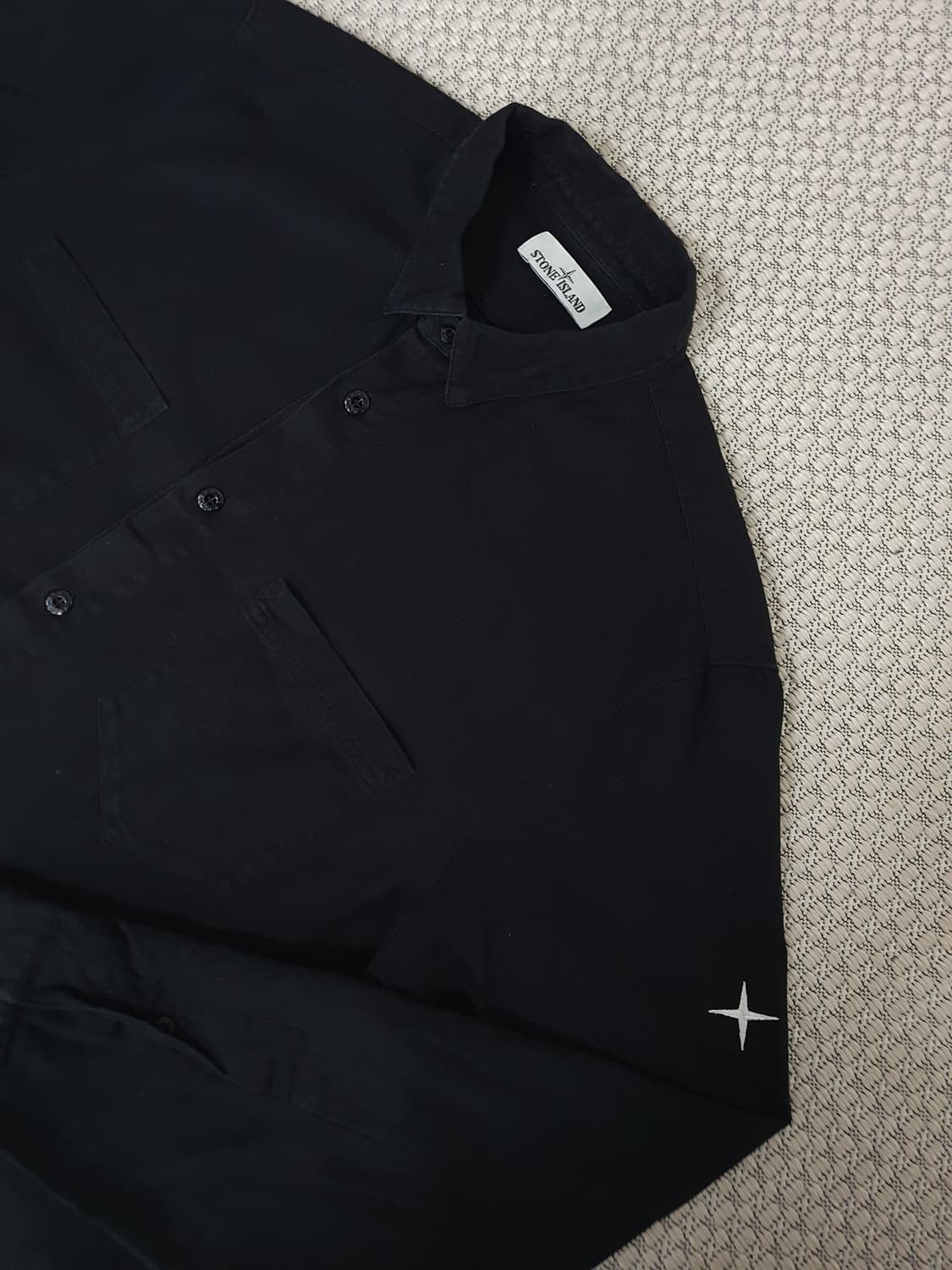 2018 자수 버튼업 셔츠  상품이미지4