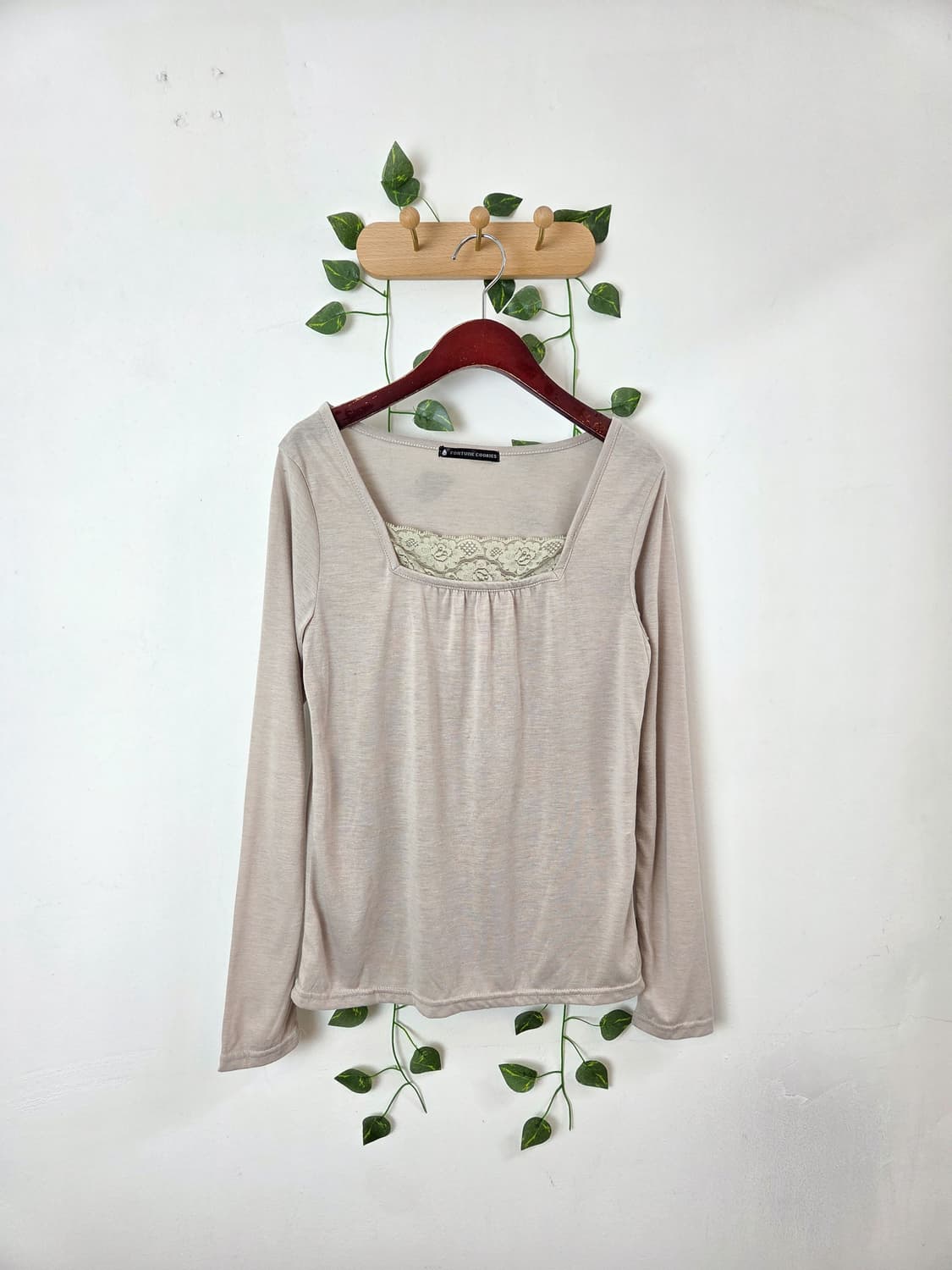 뮤트 레이스 슬리브 상품이미지1