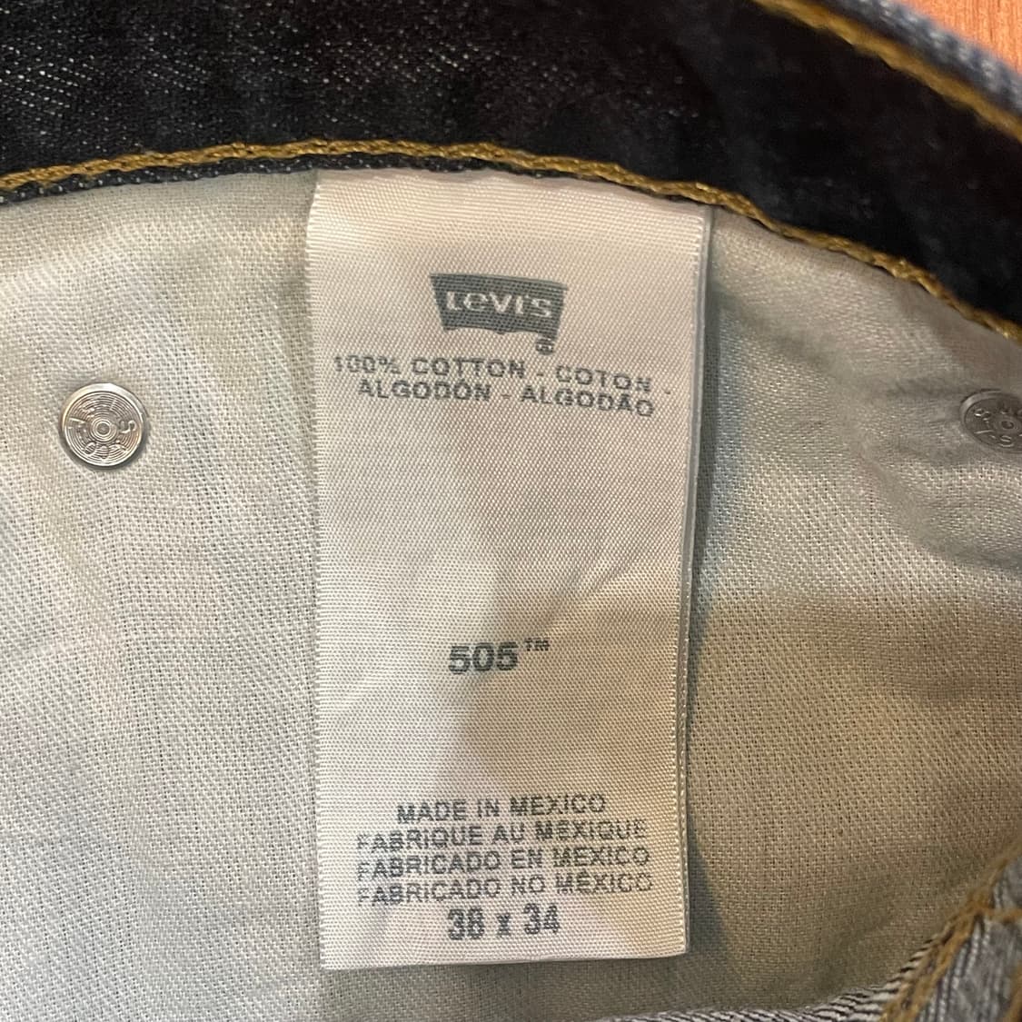(40) Levi's 리바이스 505 데님 쇼츠 반바지 상품이미지8