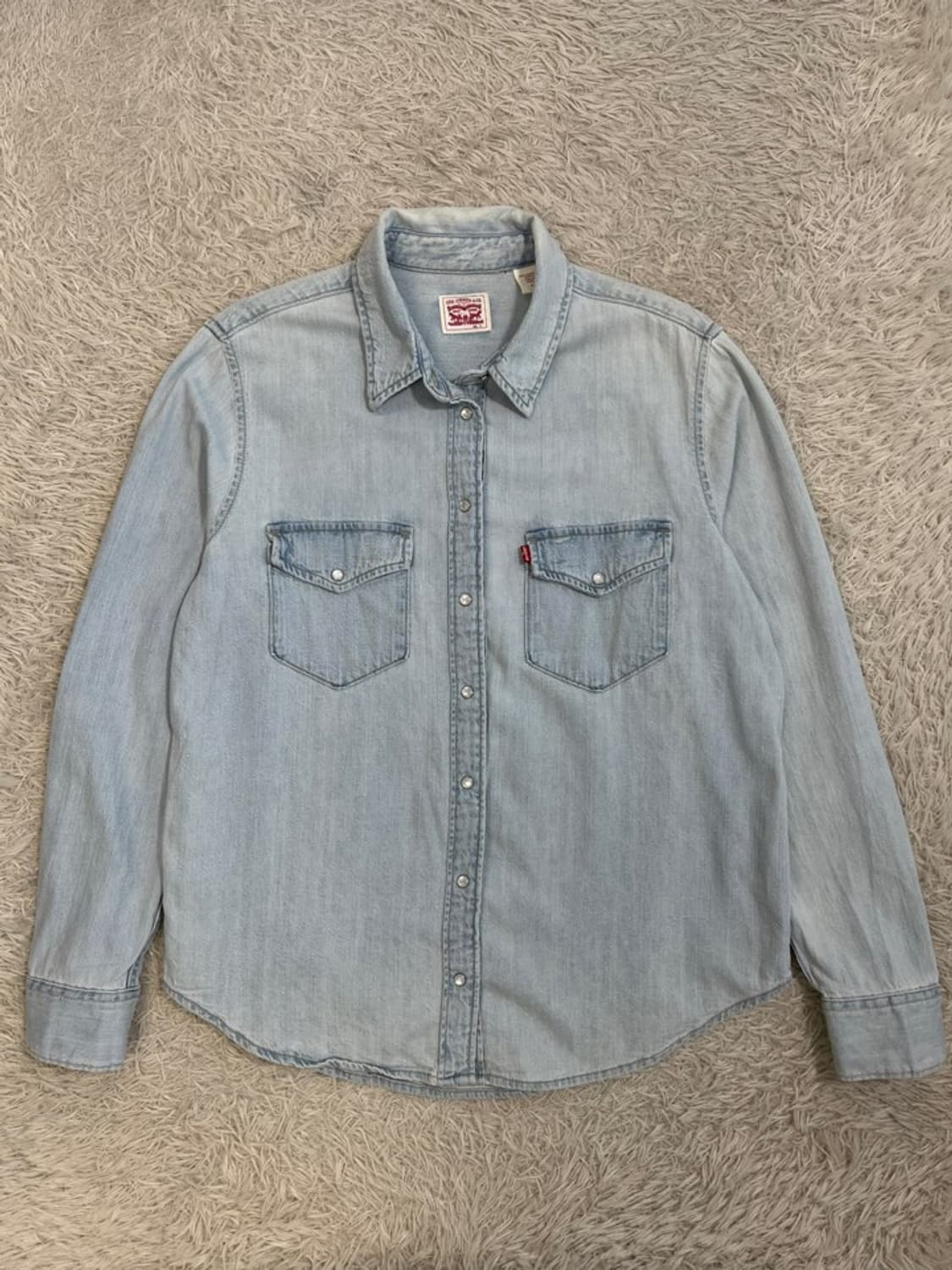 리바이스 스냅 데님 셔츠/#3051 상품이미지1