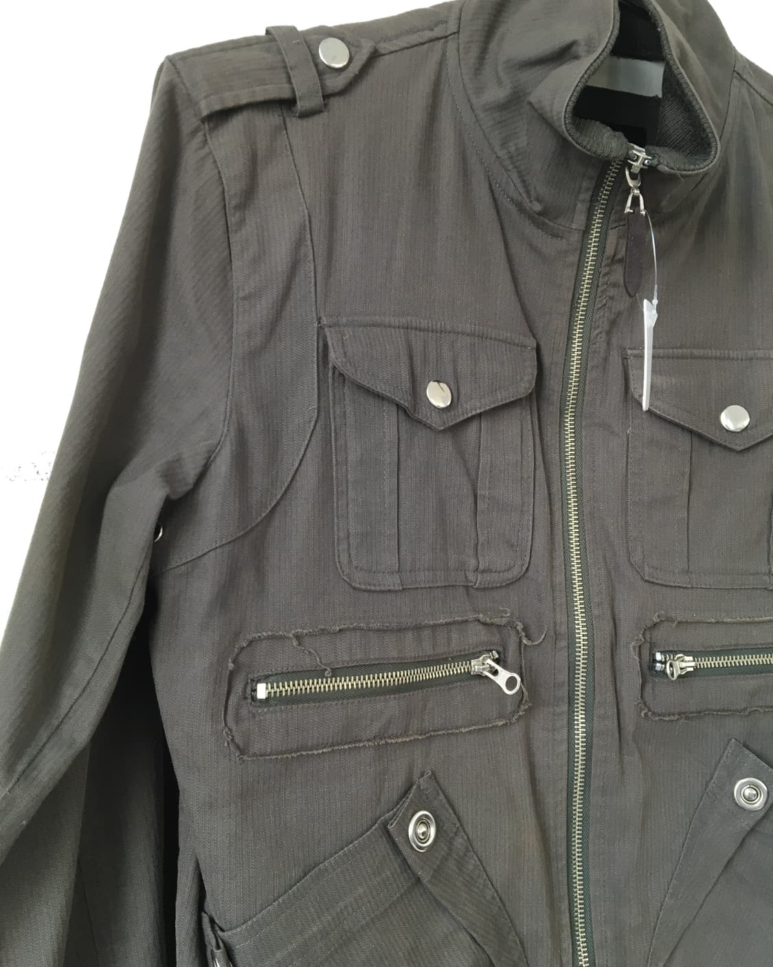 Multi pocket high neck zip up 상품이미지5