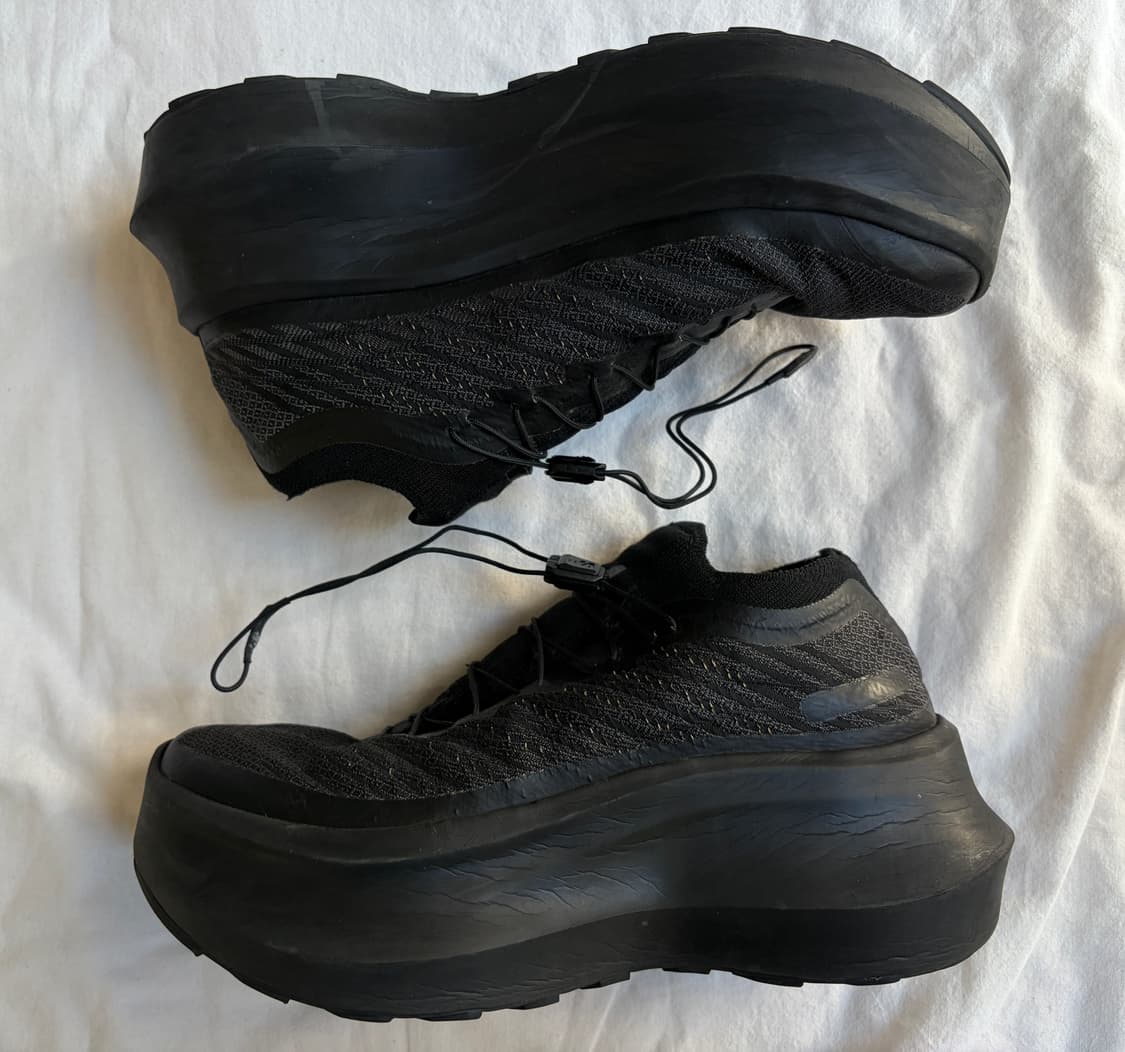 살로몬 x 꼼데가르송 옴므 펄사 플랫폼 블랙 SALOMON CDG  상품이미지2